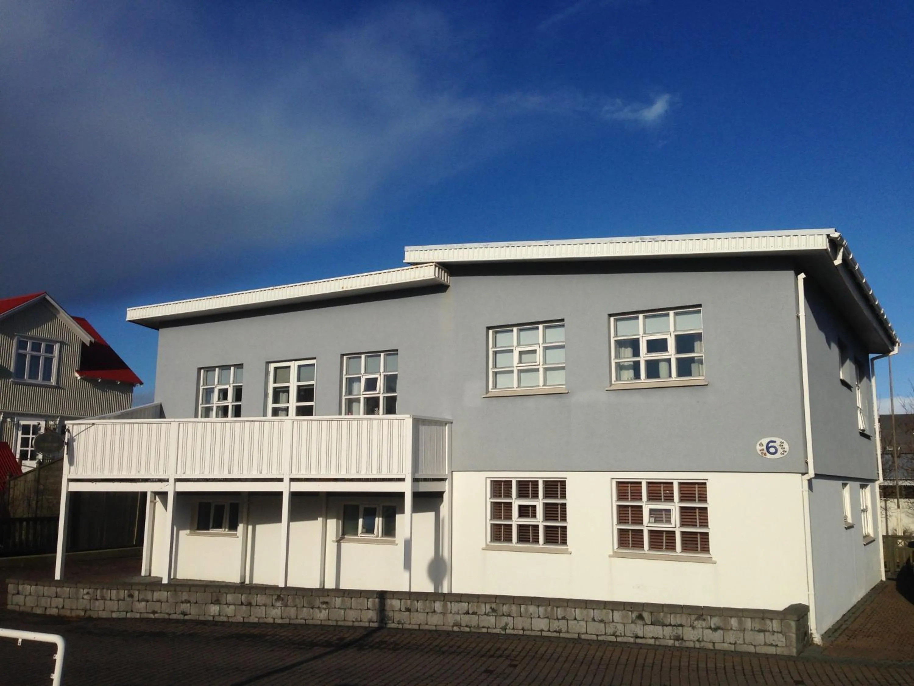 Facade/entrance in A. Bernhard Guest House