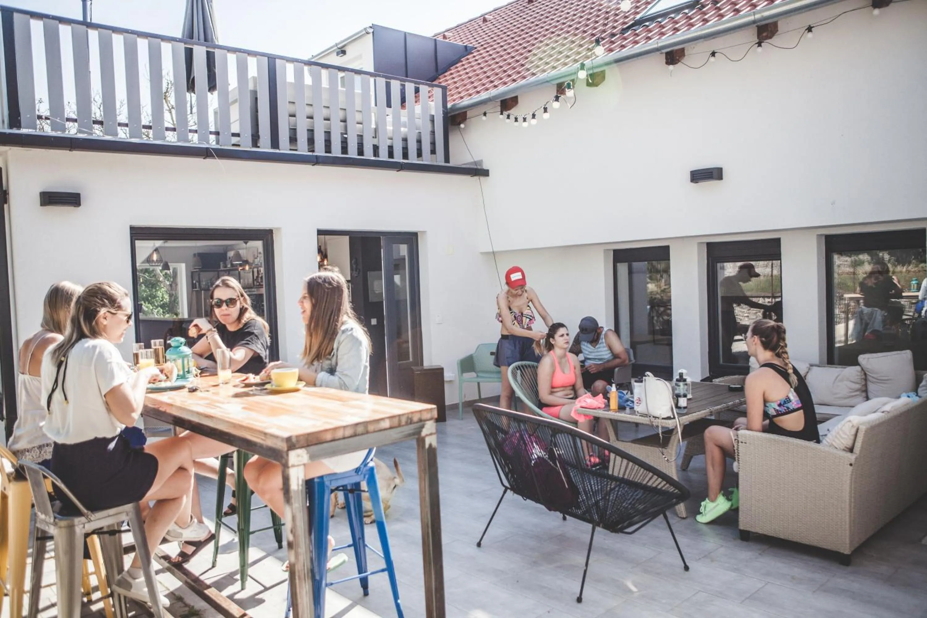 Patio in Patent, your home in Badacsony