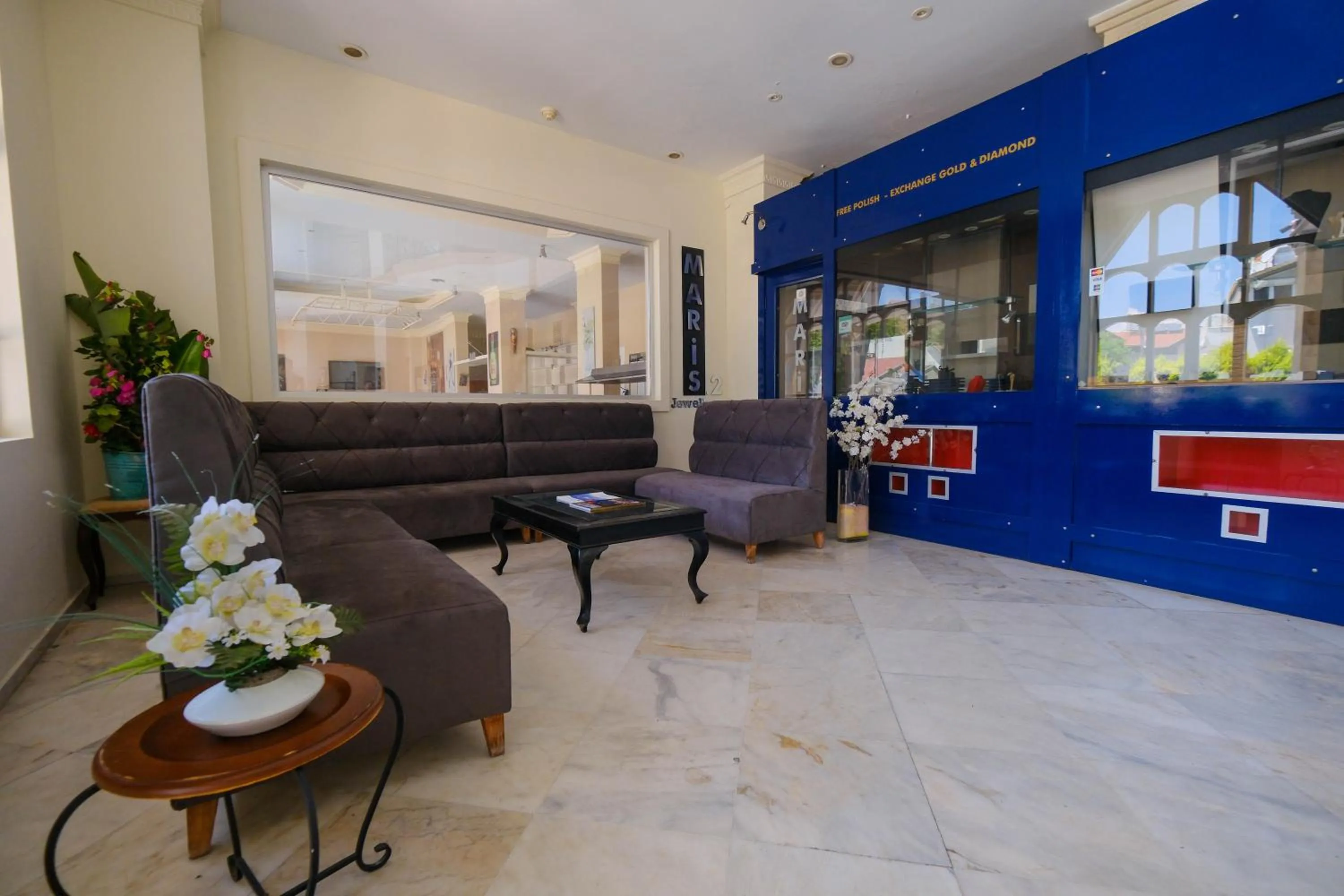 Lobby or reception in Club Selen icmeler