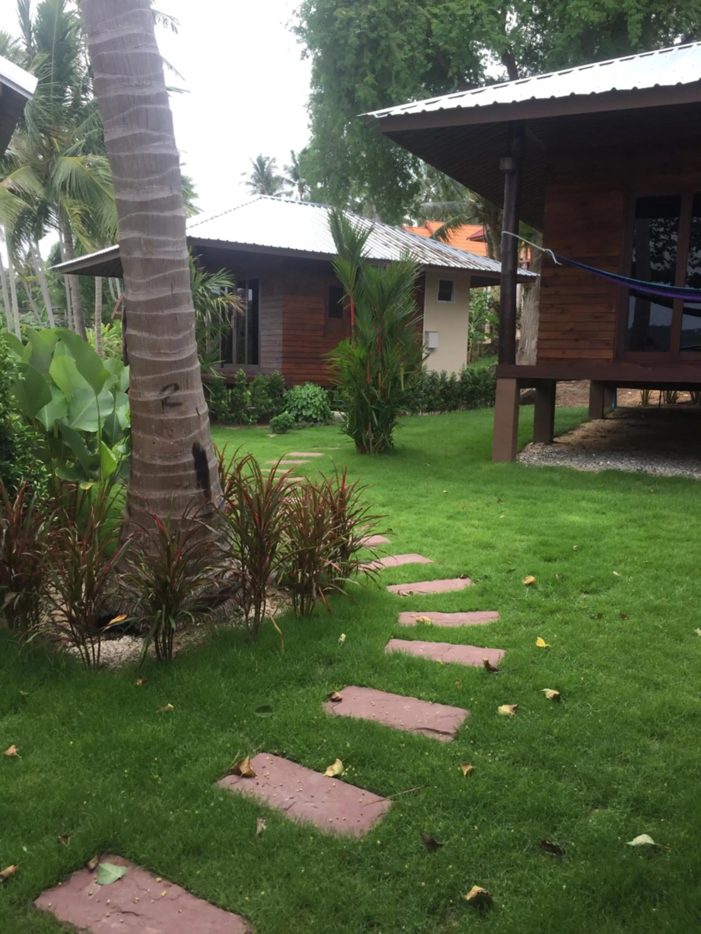 Garden in Itsara bungalow