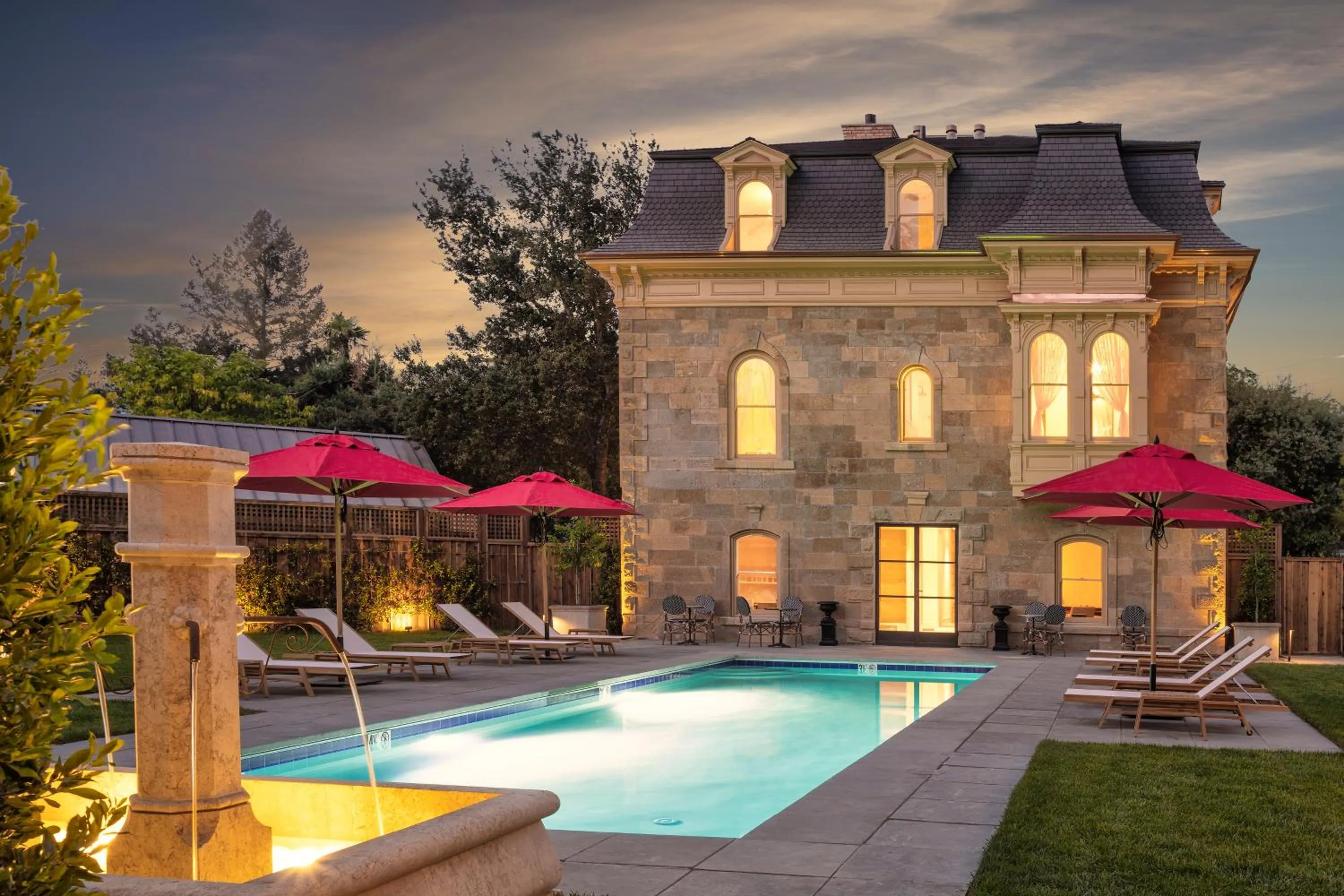 Garden in The Francis House