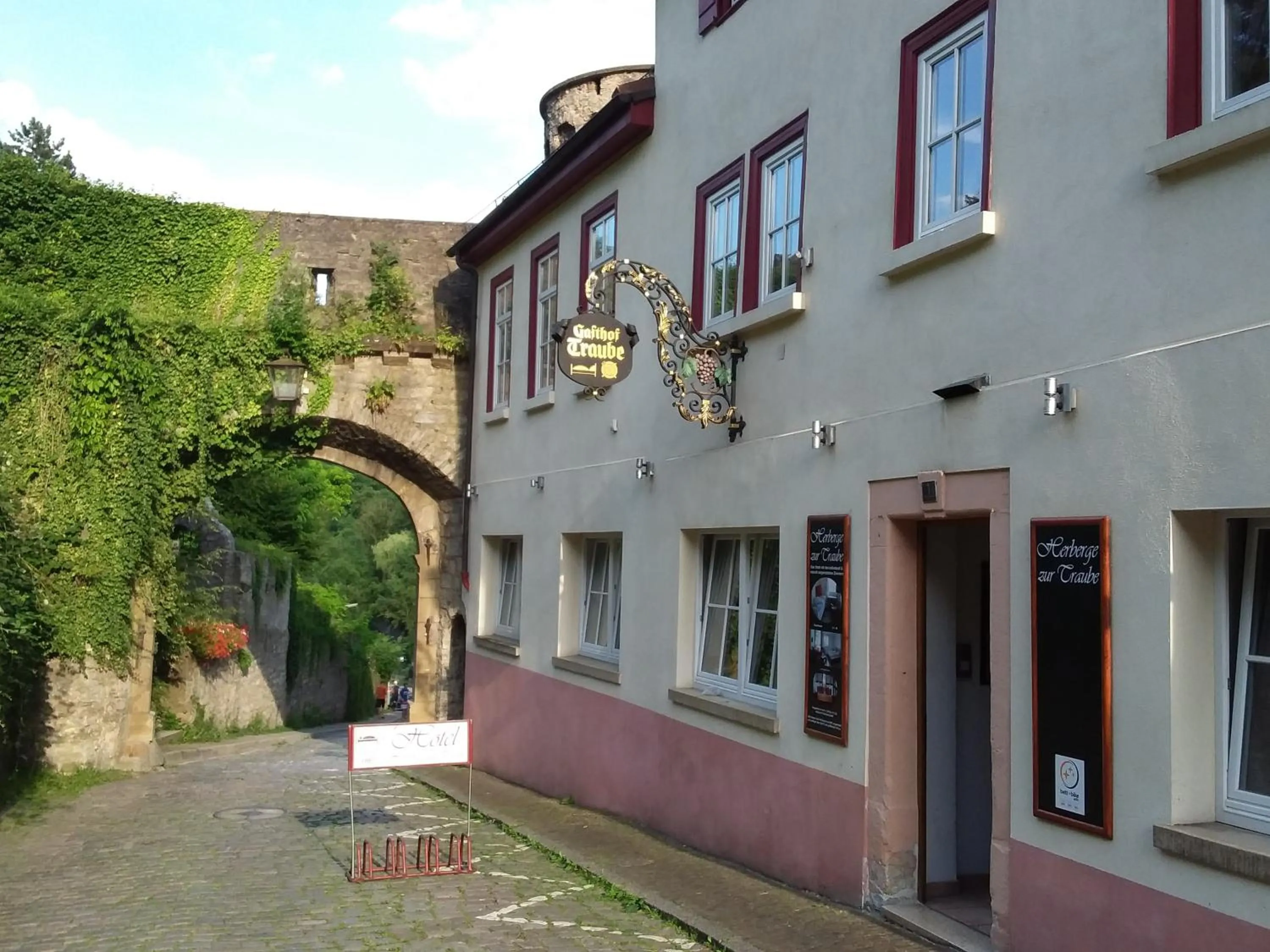 Property building in Hotel Herberge zur Traube