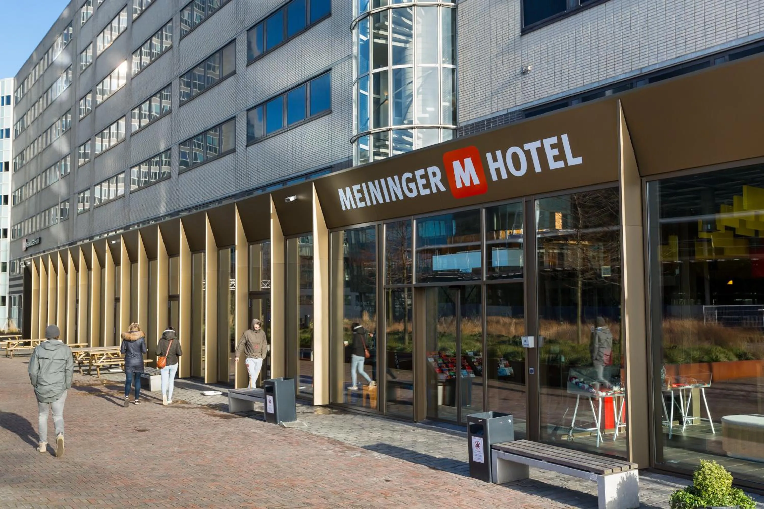 Facade/entrance in MEININGER Hotel Amsterdam City West