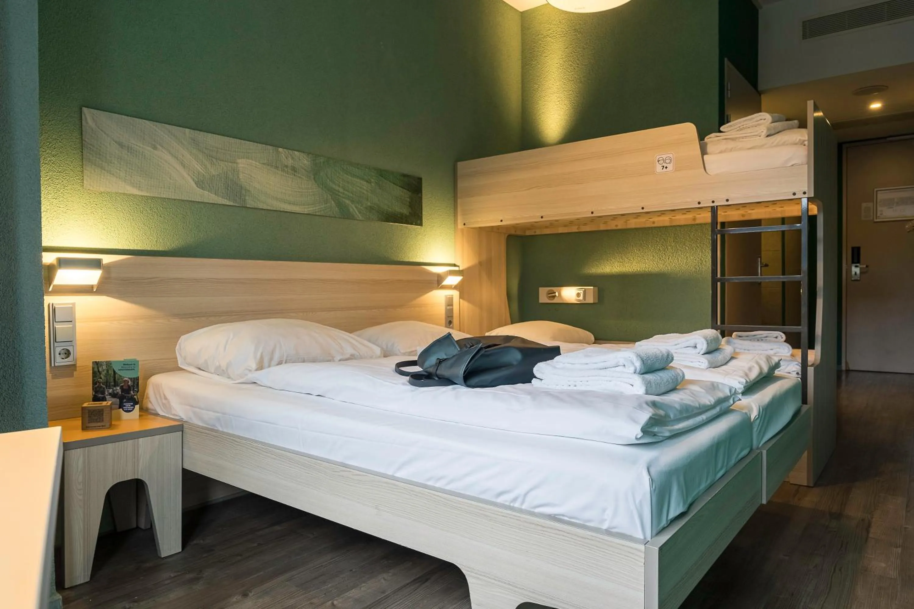Bedroom, Bed in MEININGER Hotel Amsterdam City West