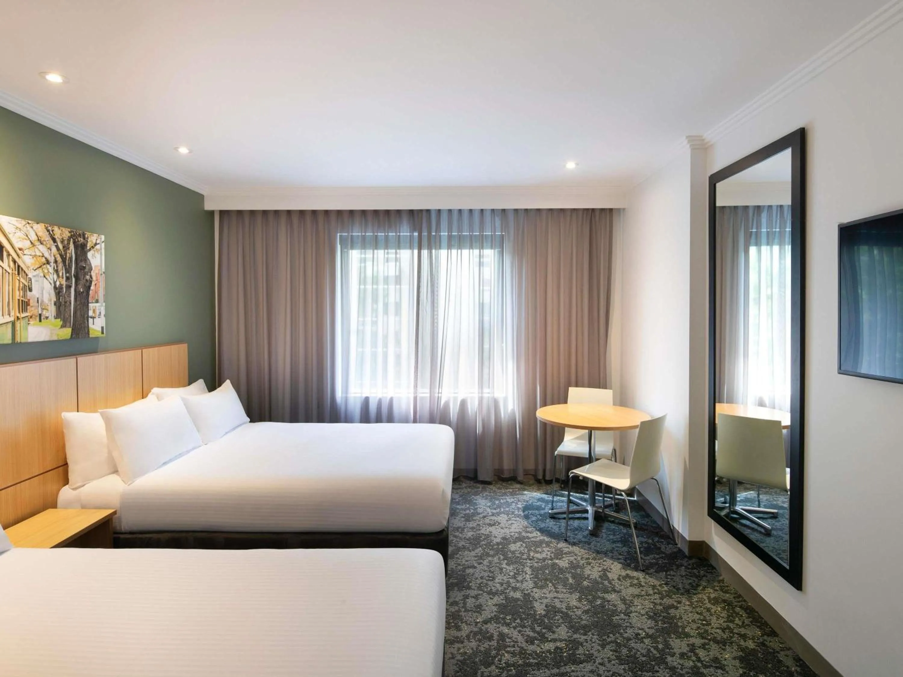Bedroom, Bed in Mercure Melbourne Southbank