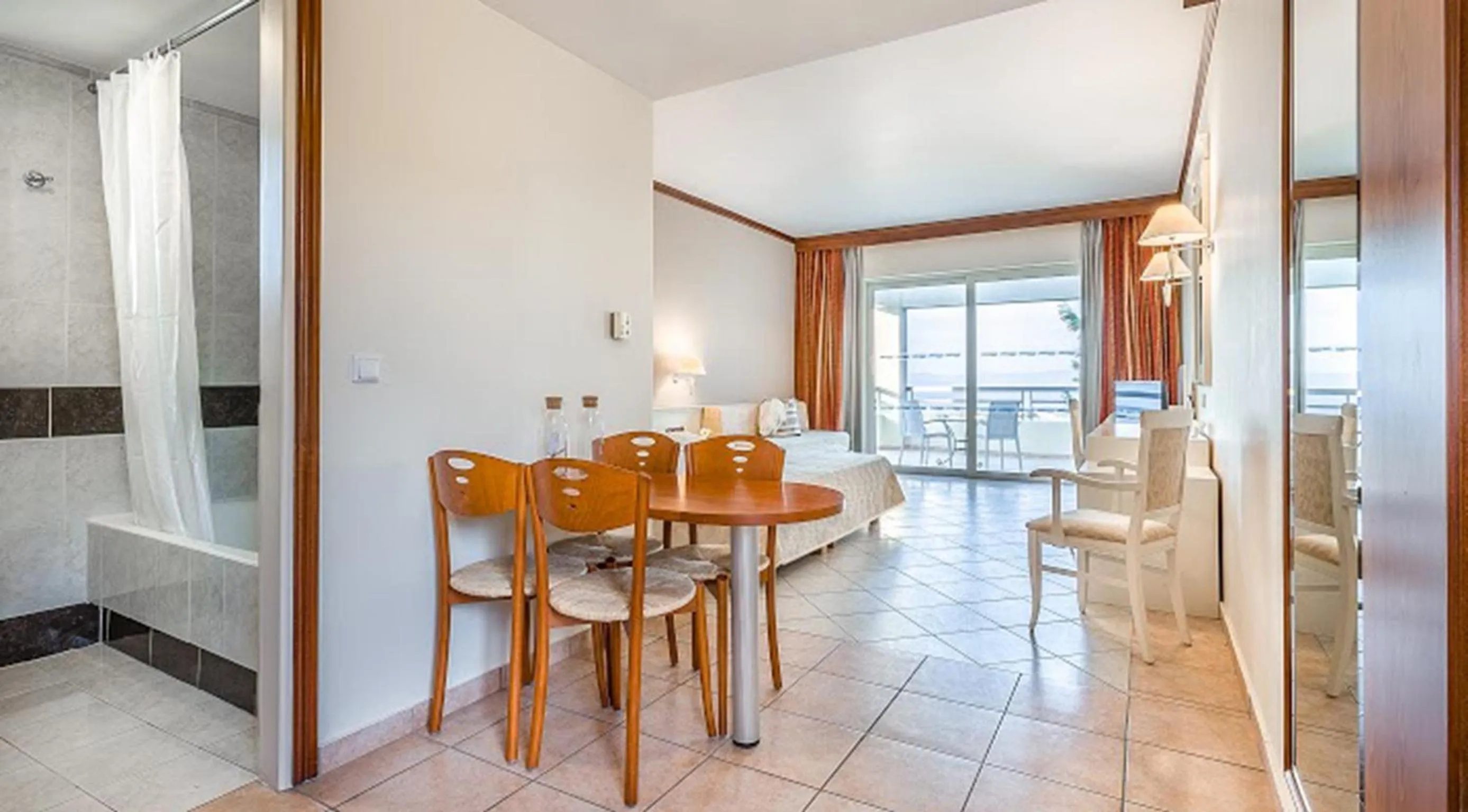 Bedroom in Kipriotis Aqualand Hotel