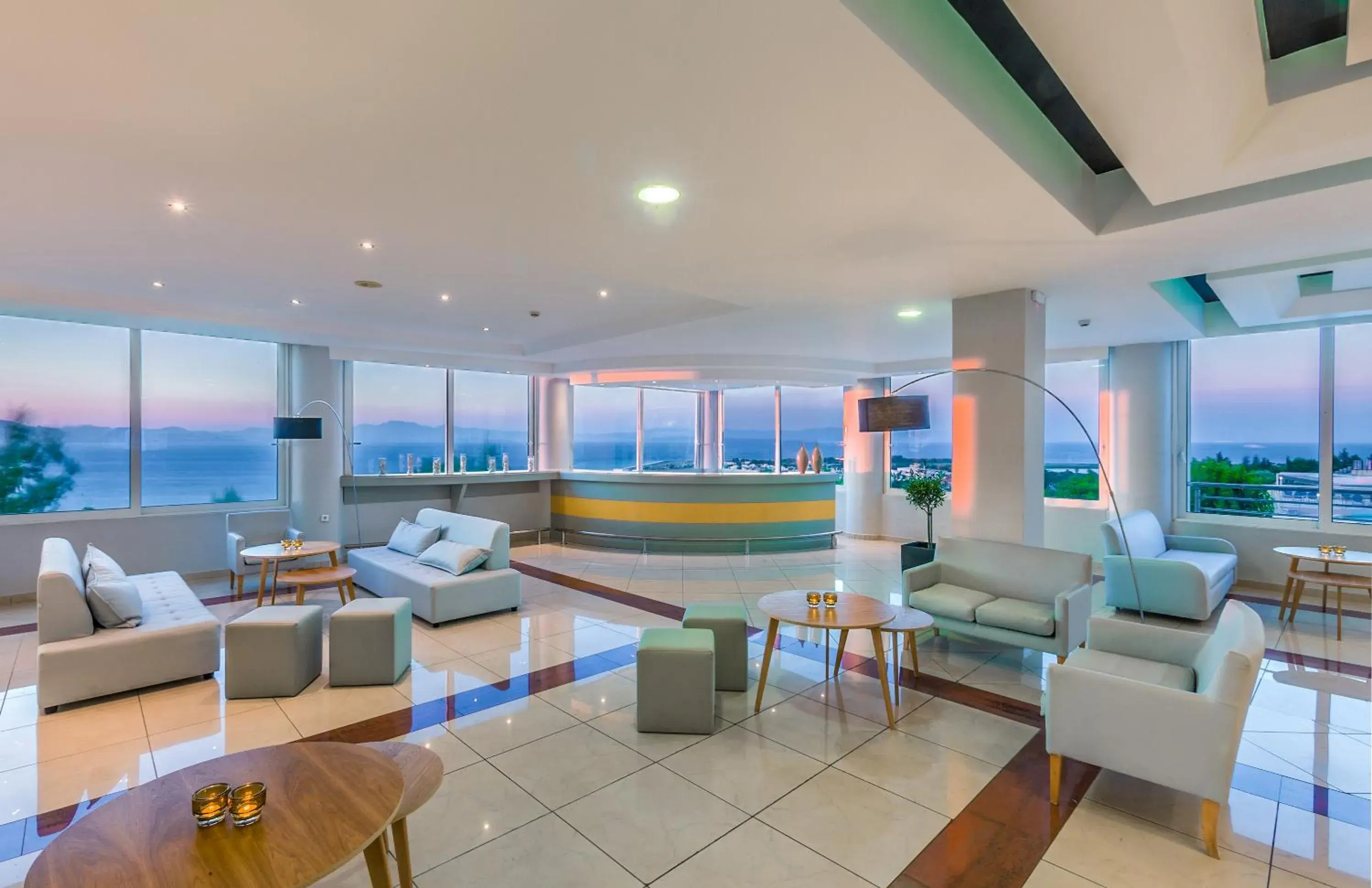 Lobby or reception in Kipriotis Aqualand Hotel Lobby or reception in Kipriotis Aqualand Hotel