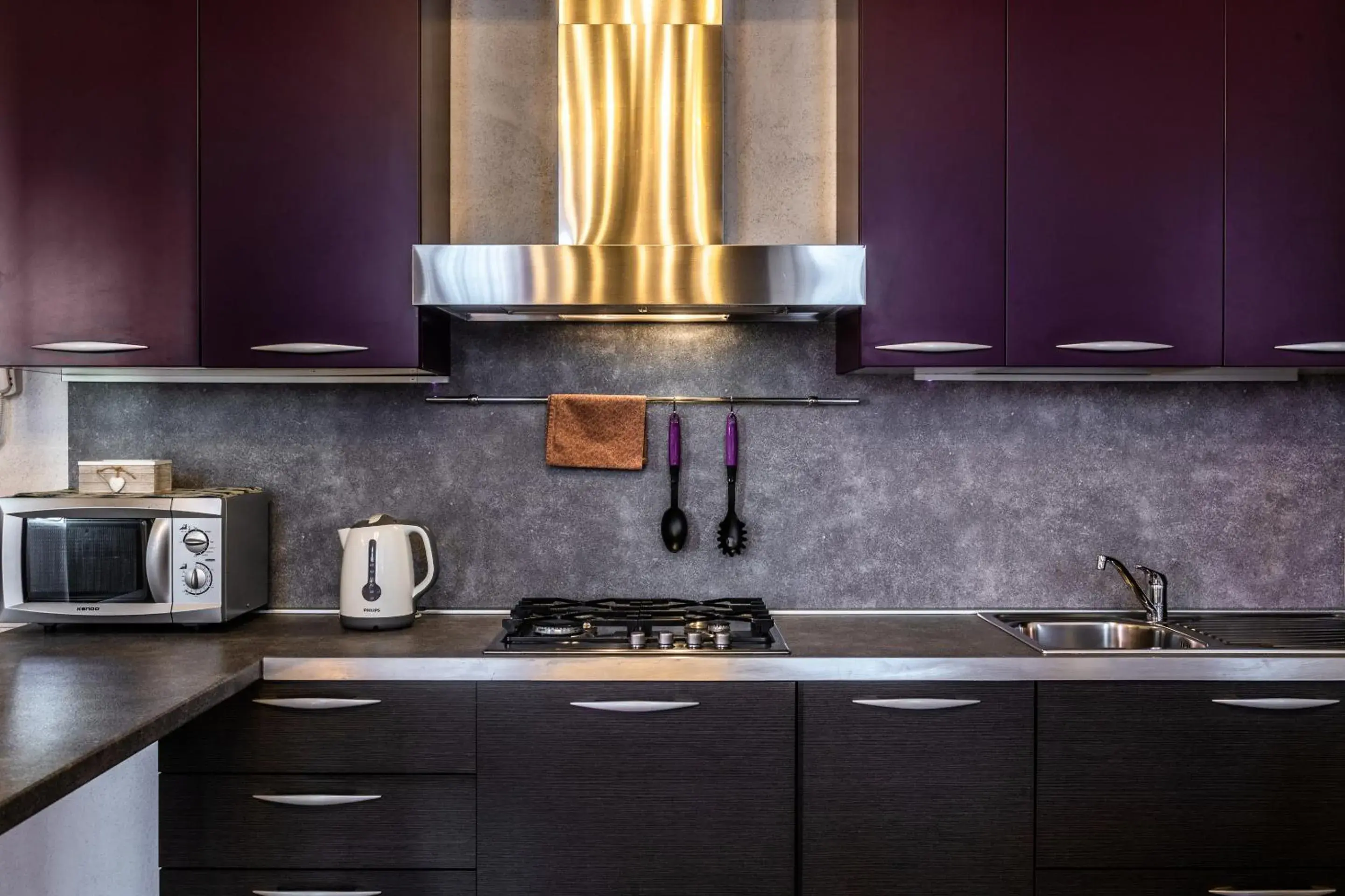 Kitchen or kitchenette in Cà Sant`Angelo Kitchen or kitchenette in Cà Sant`Angelo