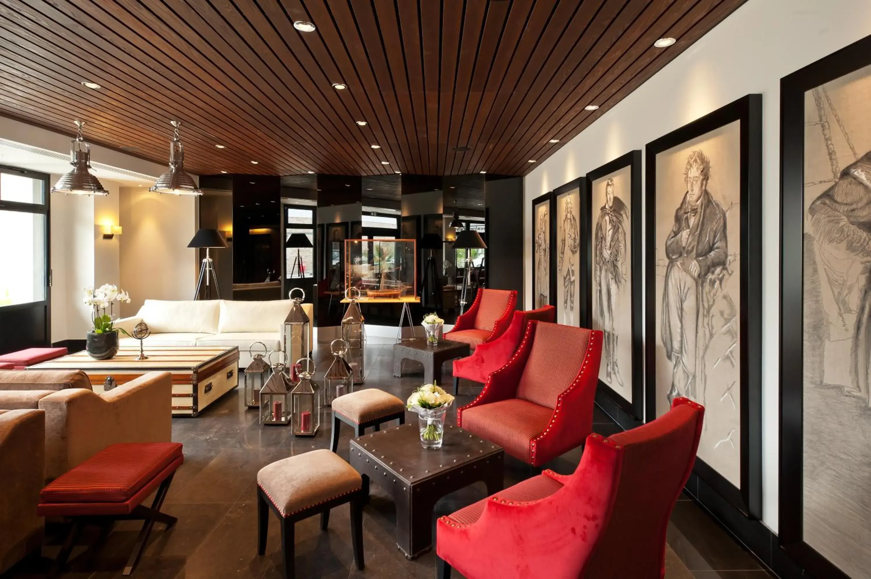 Lobby or reception in Hôtel Le Nouveau Monde Lobby or reception in Hôtel Le Nouveau Monde