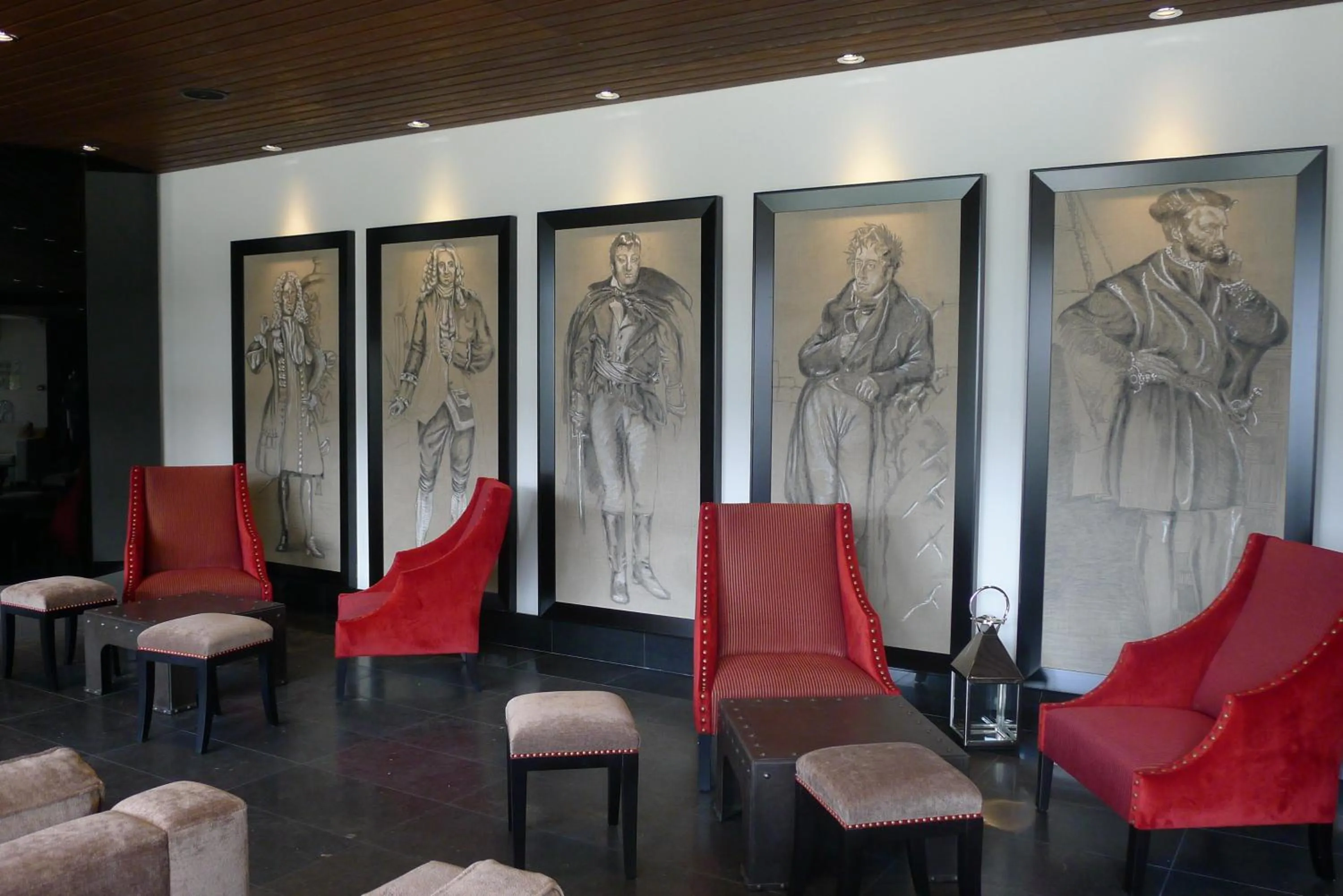 Lobby or reception in Hôtel Le Nouveau Monde