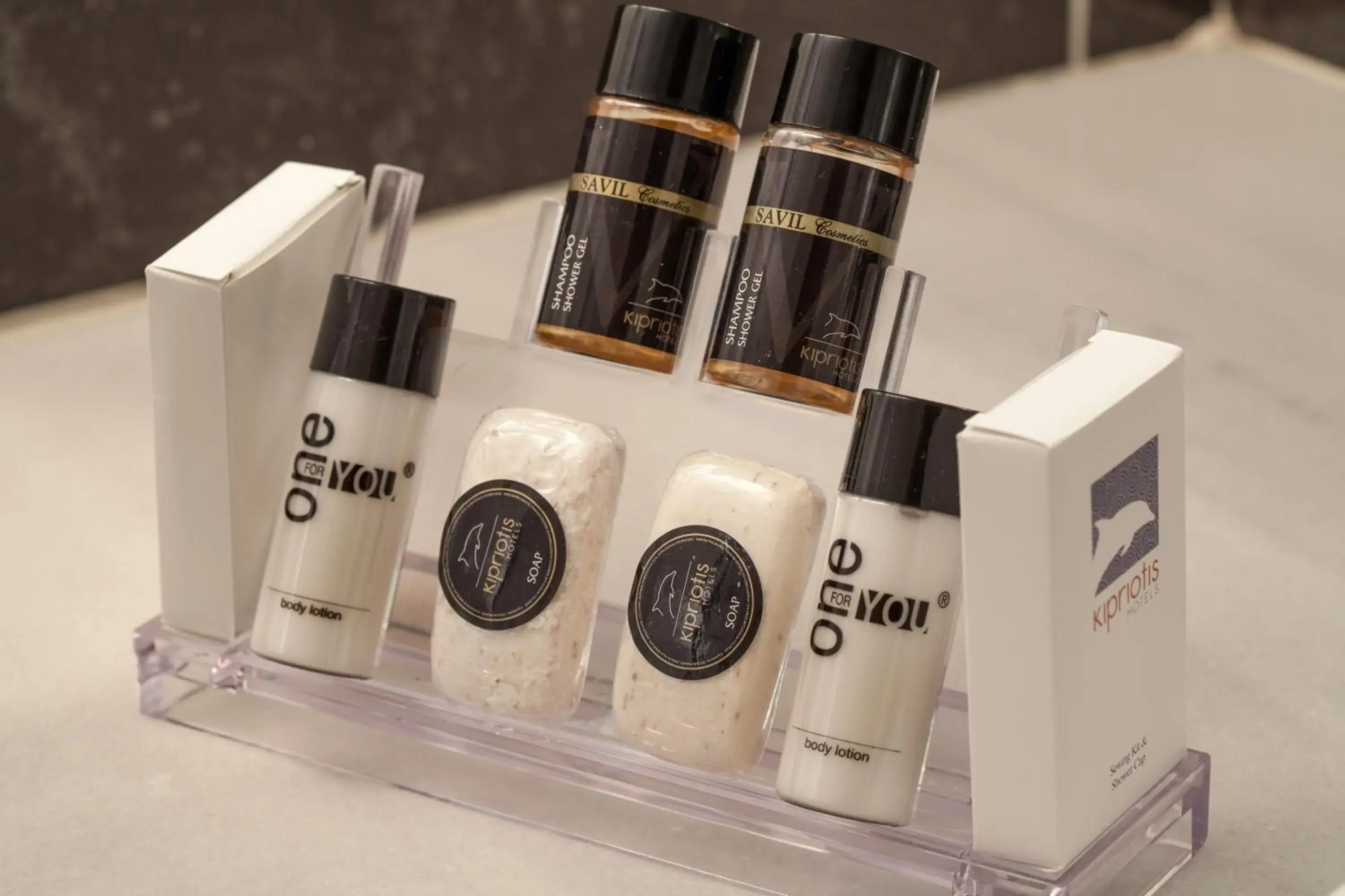 Bathroom in Kipriotis Panorama Hotel & Suites Bathroom in Kipriotis Panorama Hotel & Suites