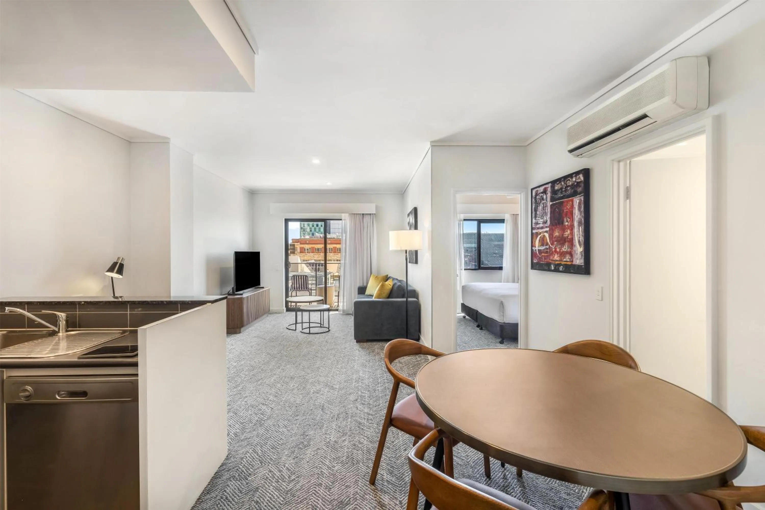 Bedroom in Adina Apartment Hotel Perth Barrack Plaza