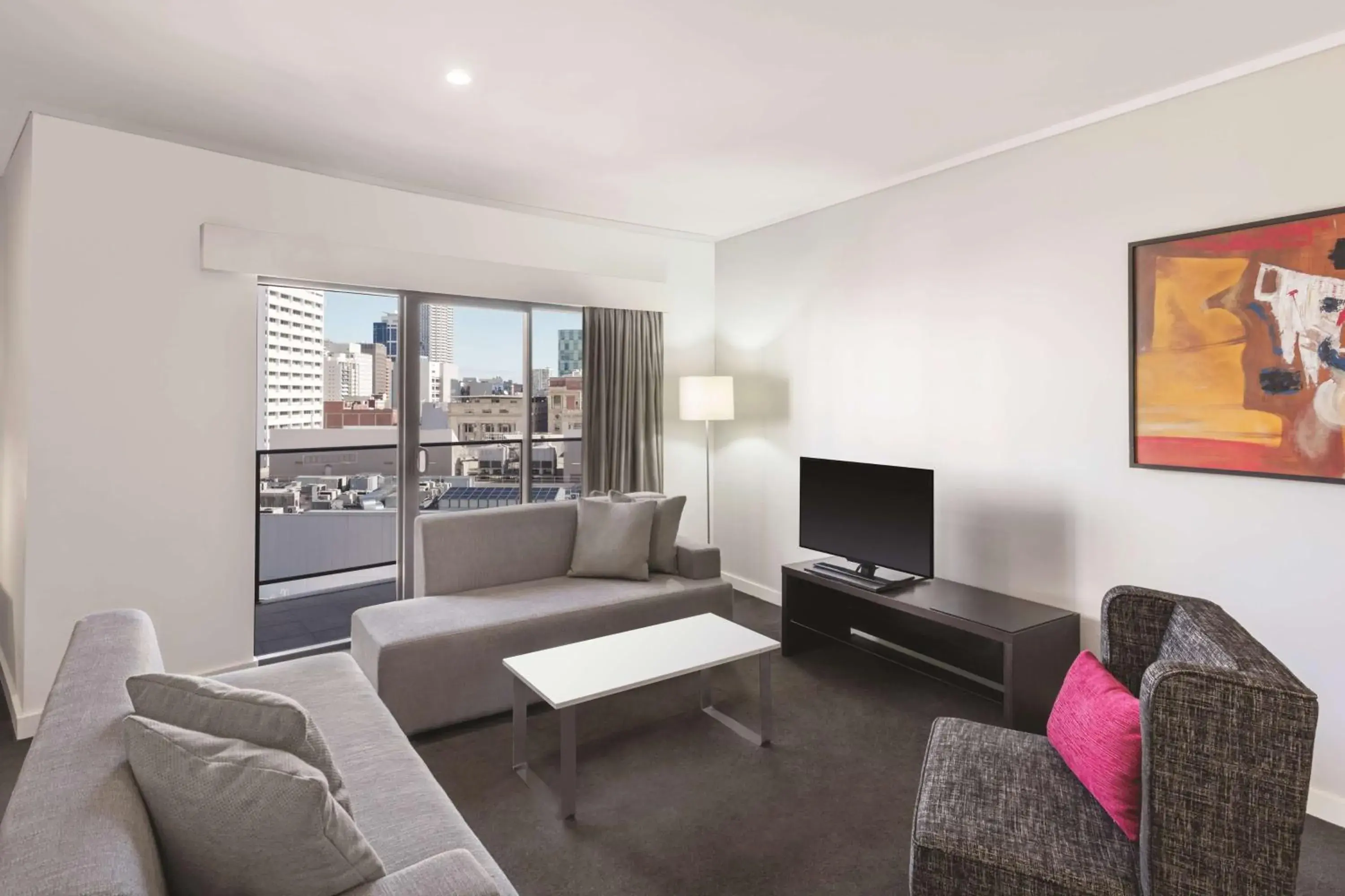 Bedroom in Adina Apartment Hotel Perth Barrack Plaza Bedroom in Adina Apartment Hotel Perth Barrack Plaza