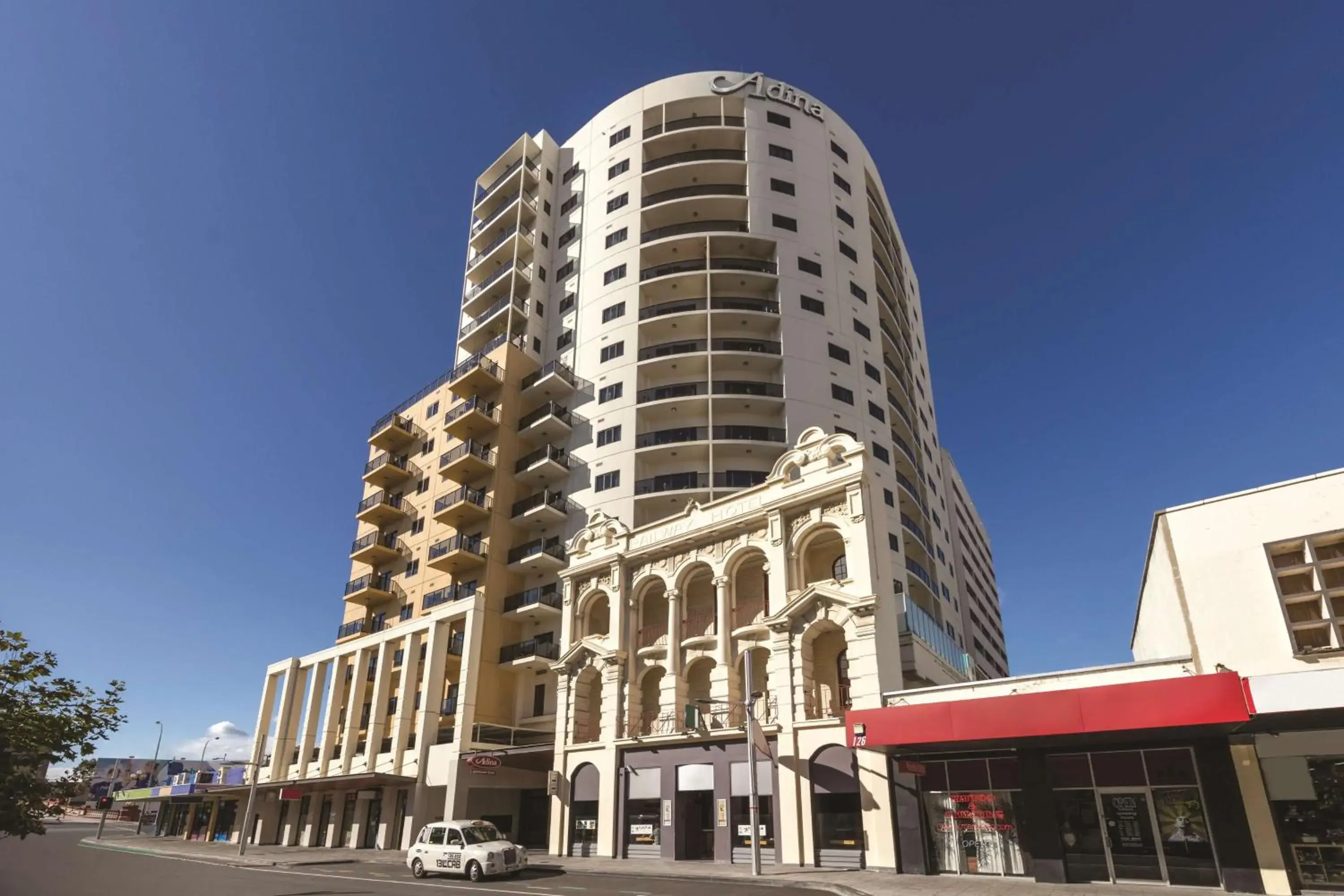 Property building in Adina Apartment Hotel Perth Barrack Plaza Property building in Adina Apartment Hotel Perth Barrack Plaza