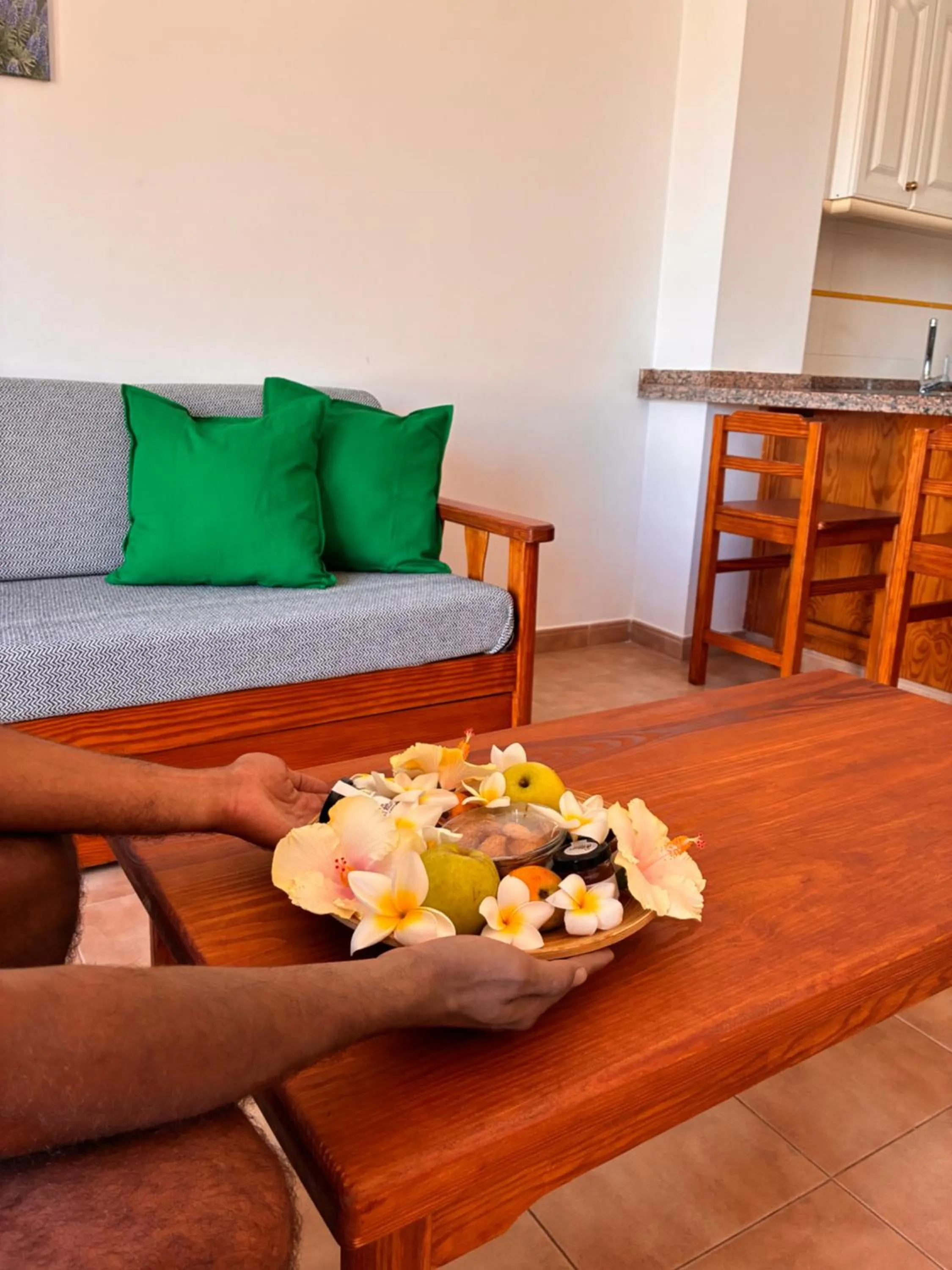 Kitchen or kitchenette in Apartamentos Jardín del Conde