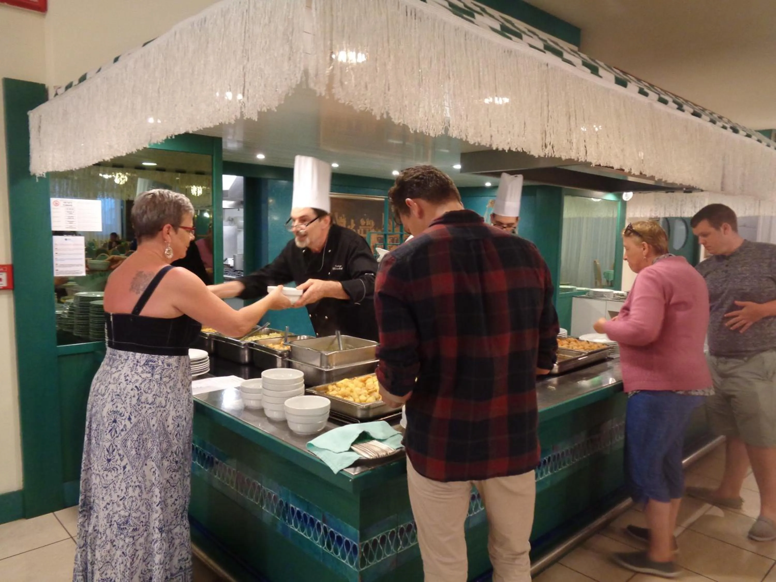 Dinner in Hotel Ambasciatori Palace