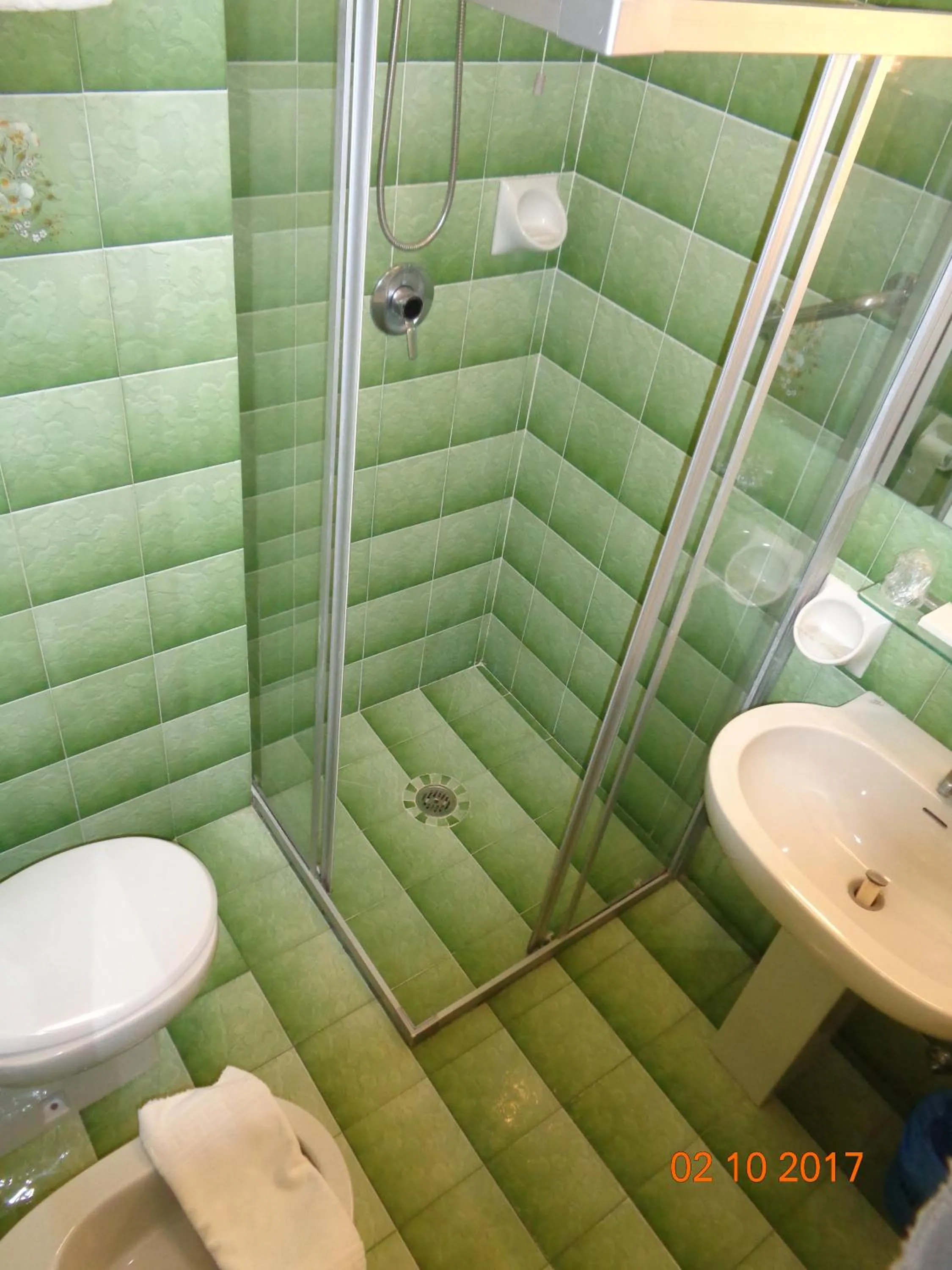 Bathroom in Hotel Ambasciatori Palace