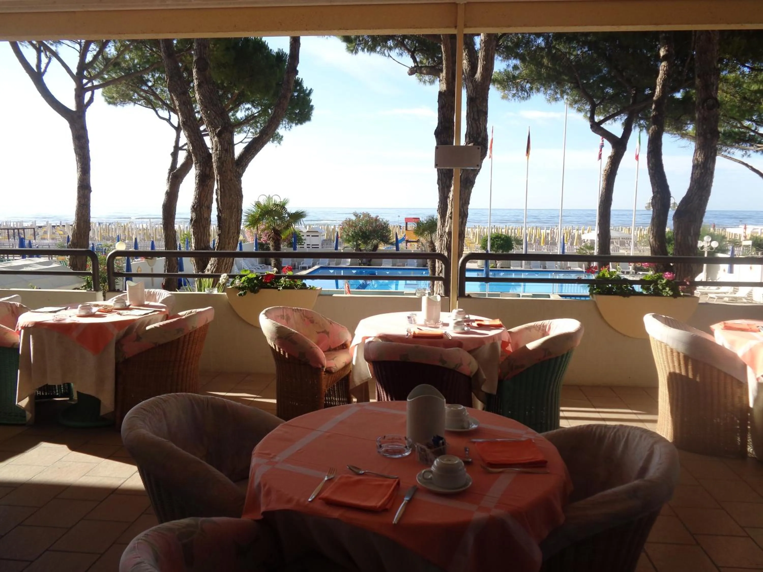 Balcony/Terrace in Hotel Ambasciatori Palace