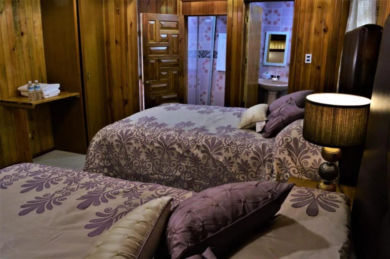 Bed in Hotel "La Cabaña de Don Adolfo"