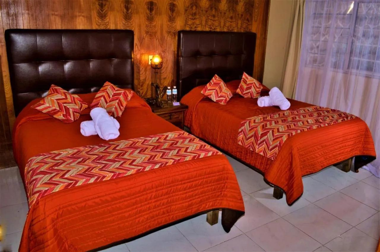 Bed in Hotel "La Cabaña de Don Adolfo"