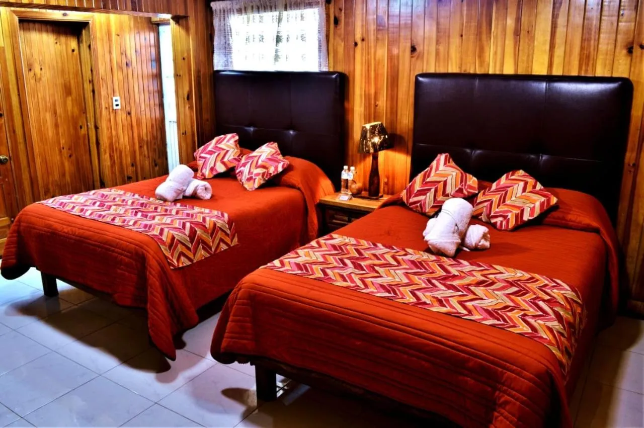 Bed in Hotel "La Cabaña de Don Adolfo"