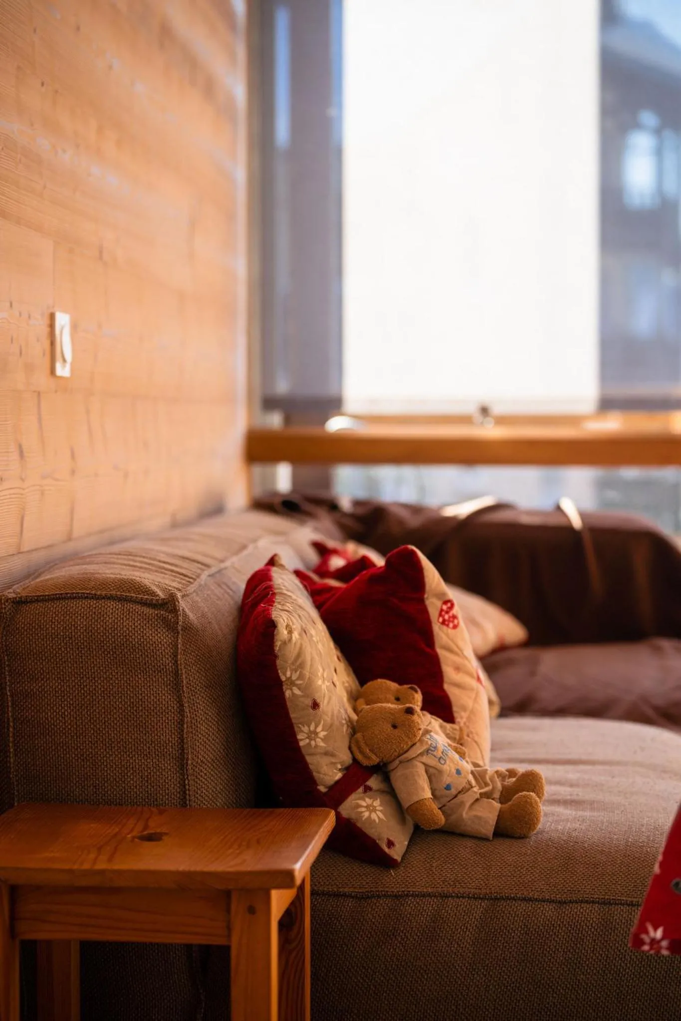 Living room, Bed in Les Berlicants
