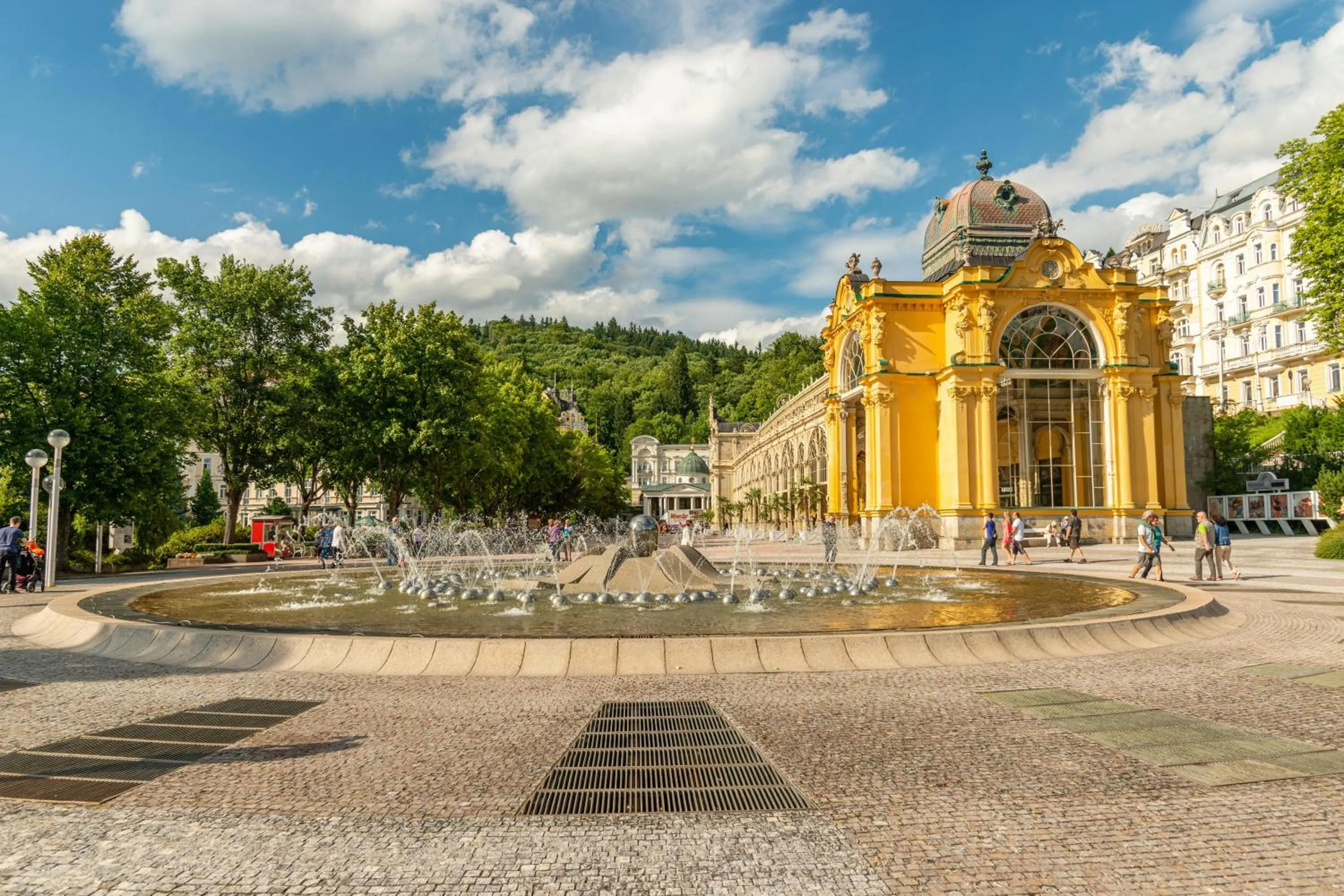 Off site in Parkhotel Golf Marianske Lazne