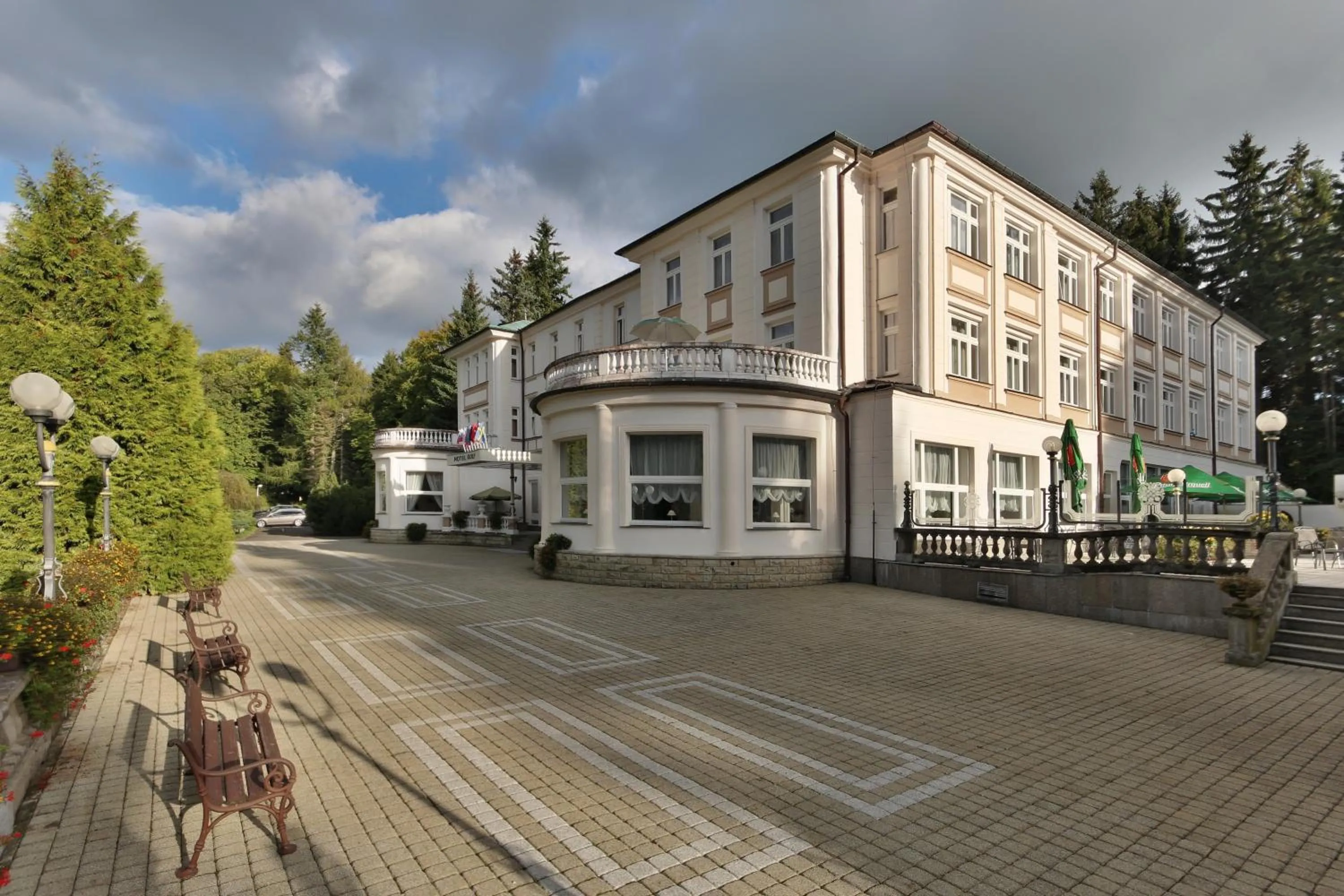 Property building in Parkhotel Golf Marianske Lazne