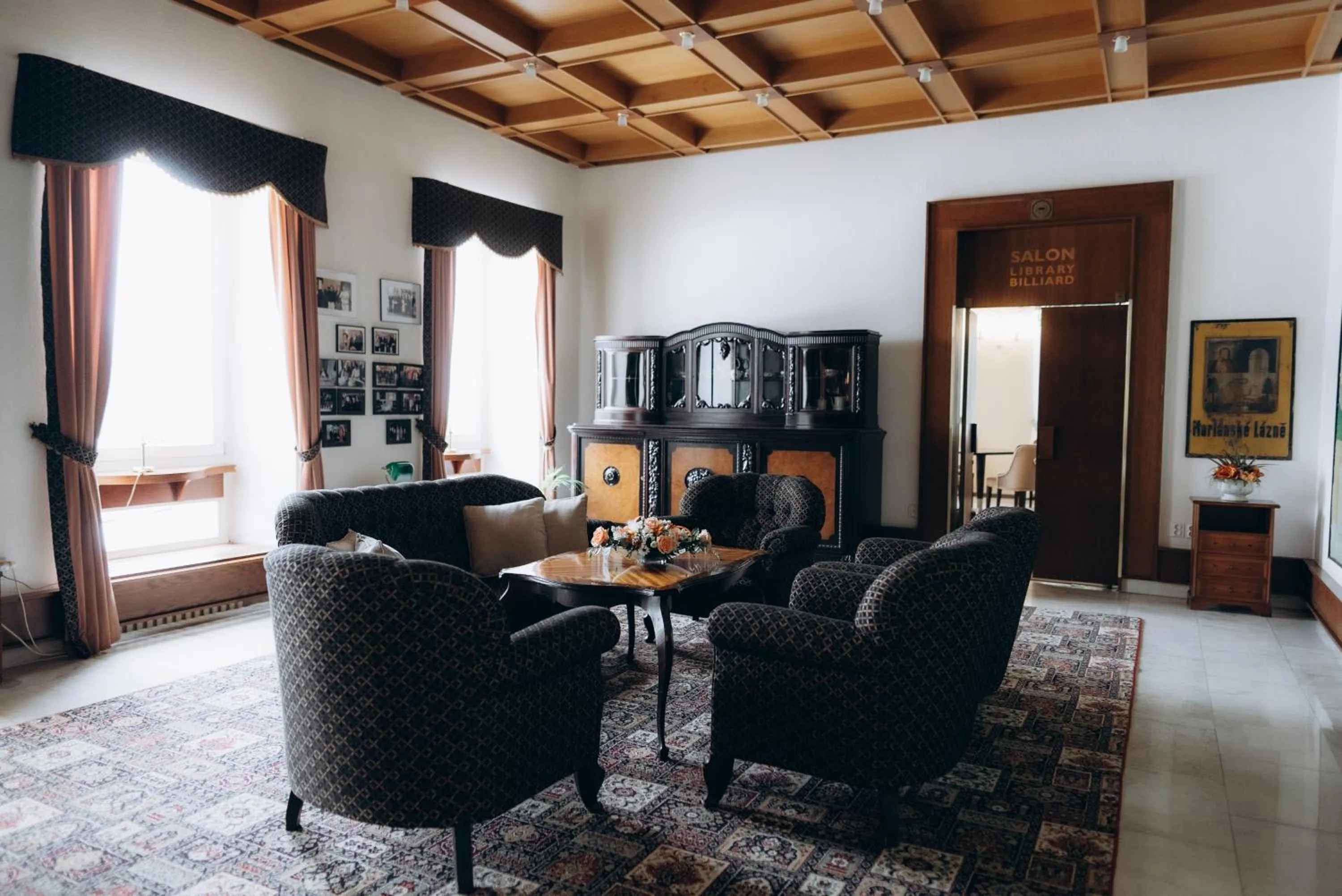 Seating area in Parkhotel Golf Marianske Lazne