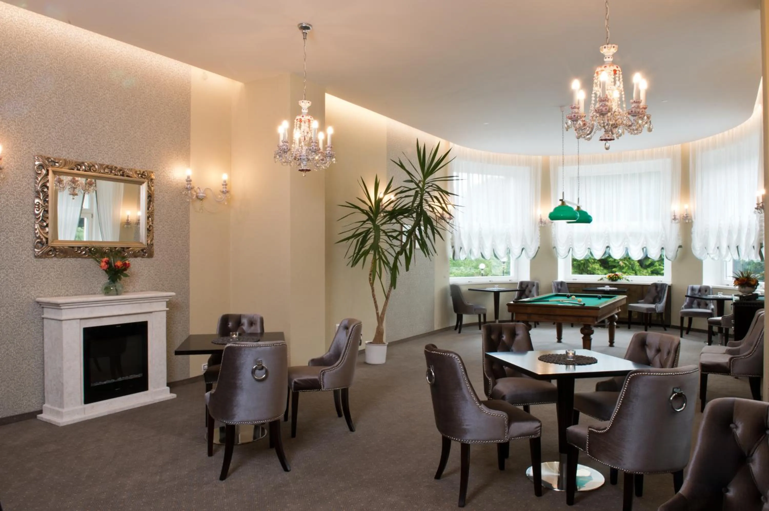 Seating area in Parkhotel Golf Marianske Lazne