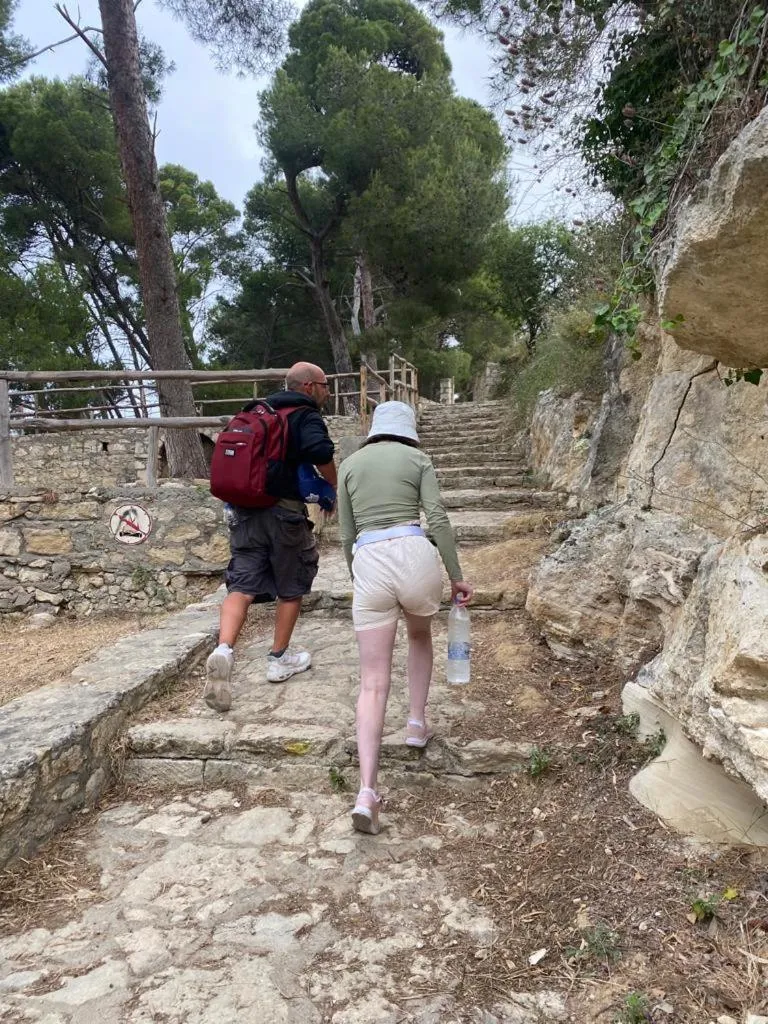 Hiking in Intra Muros Hostel