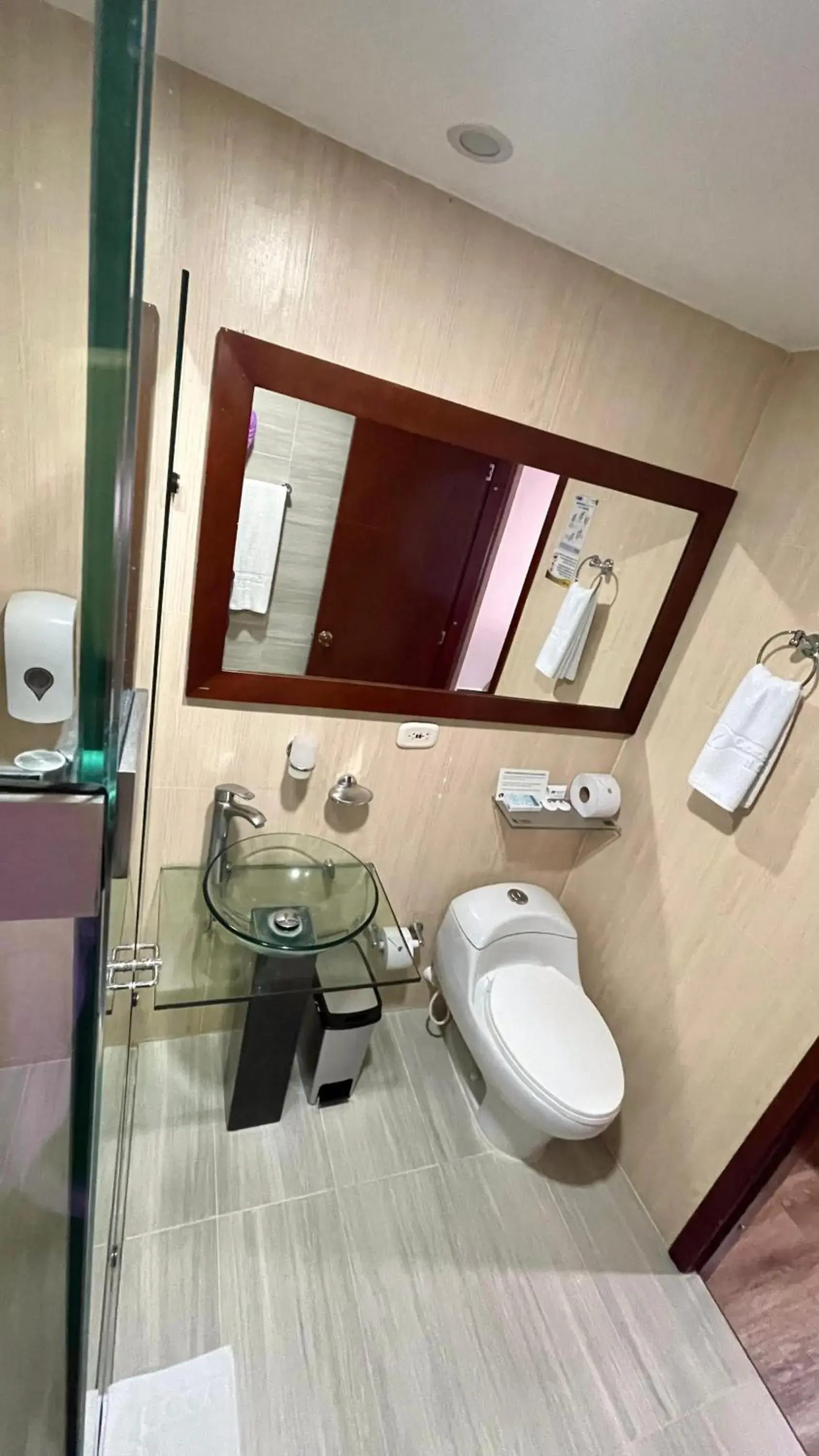 Bathroom in Cabecera Country Hotel Bathroom in Cabecera Country Hotel