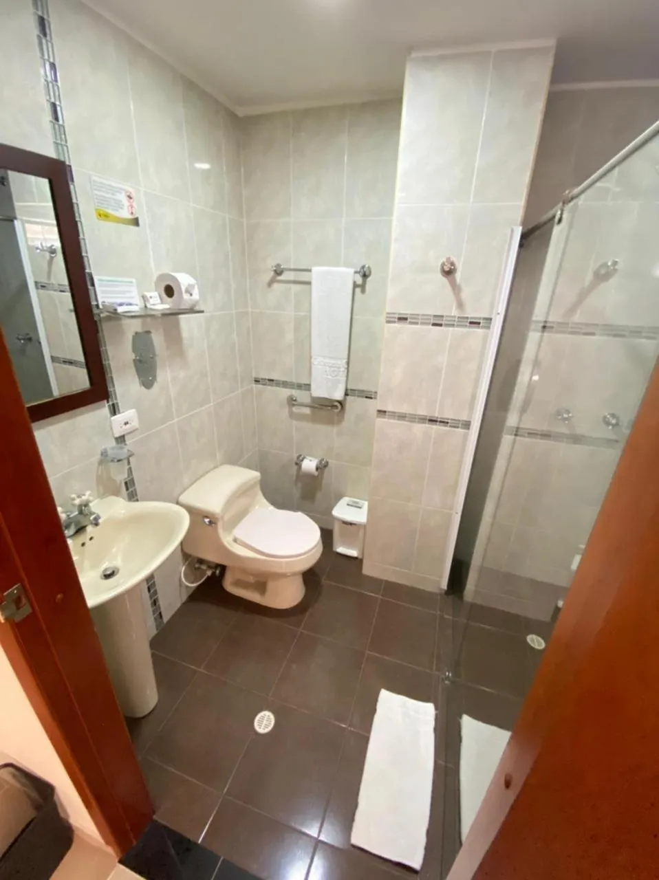 Shower in Cabecera Country Hotel