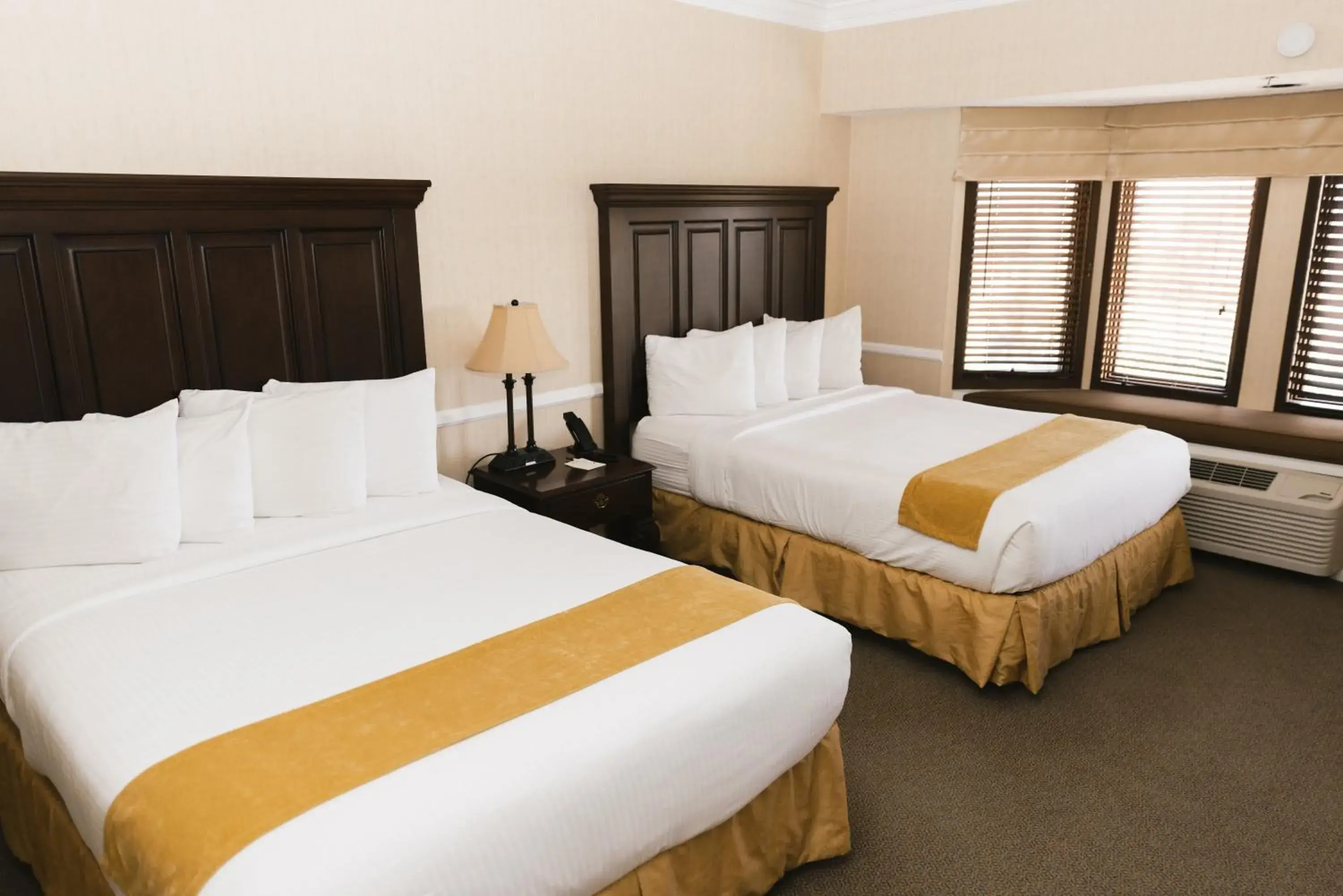 Bed in Historic Santa Maria Inn Bed in Historic Santa Maria Inn