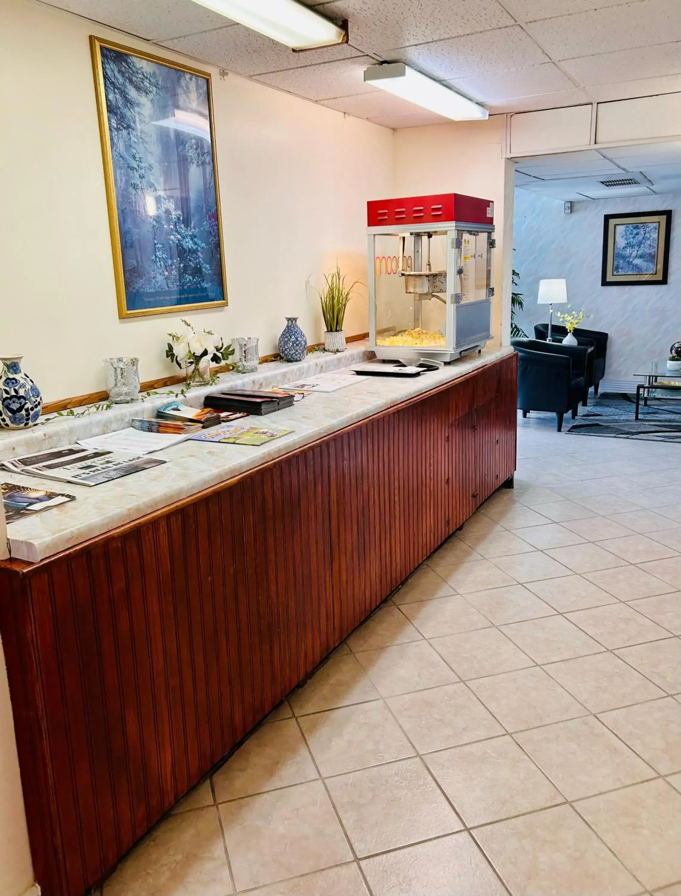 Lobby or reception in Hospitality Inn Lobby or reception in Hospitality Inn