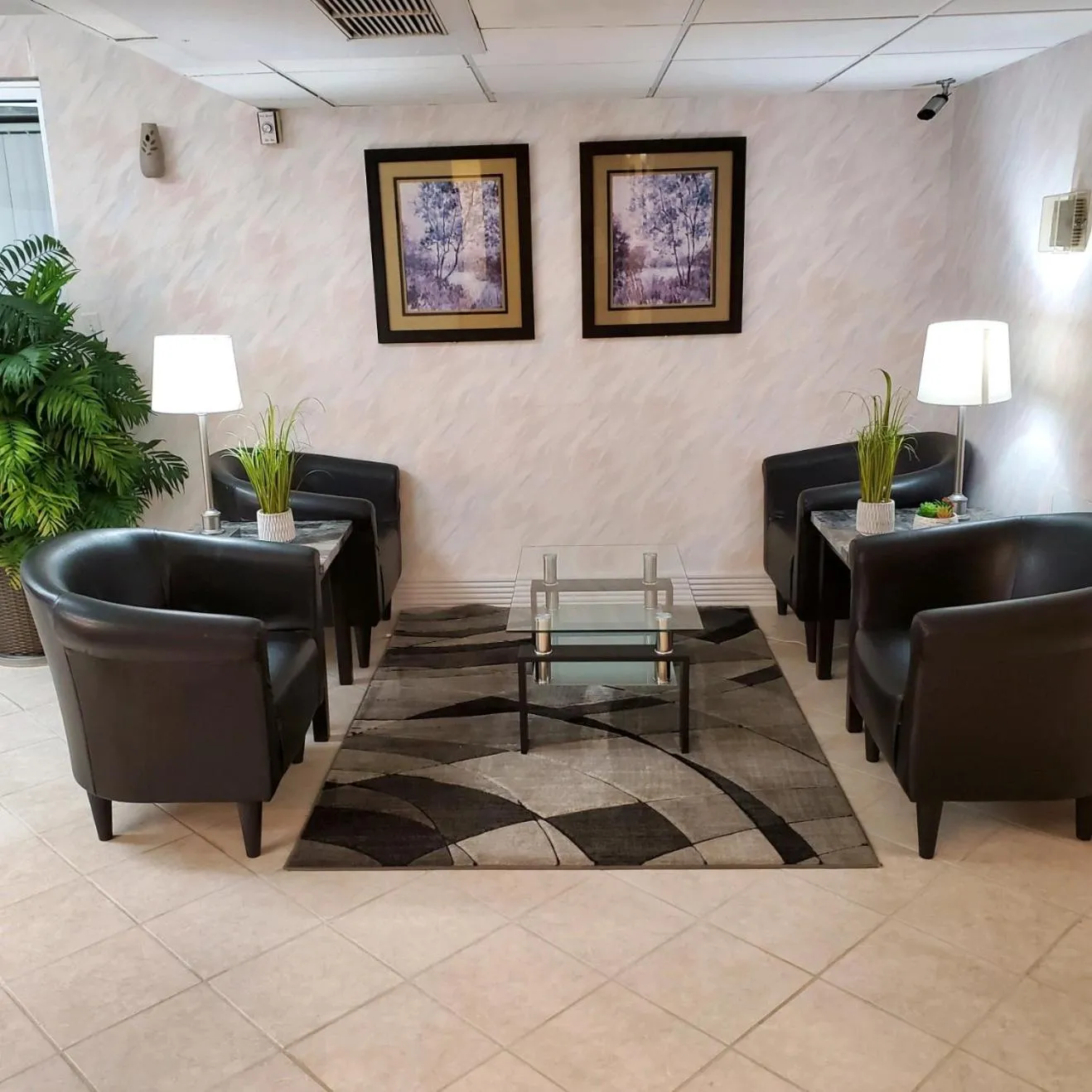 Lobby or reception in Hospitality Inn