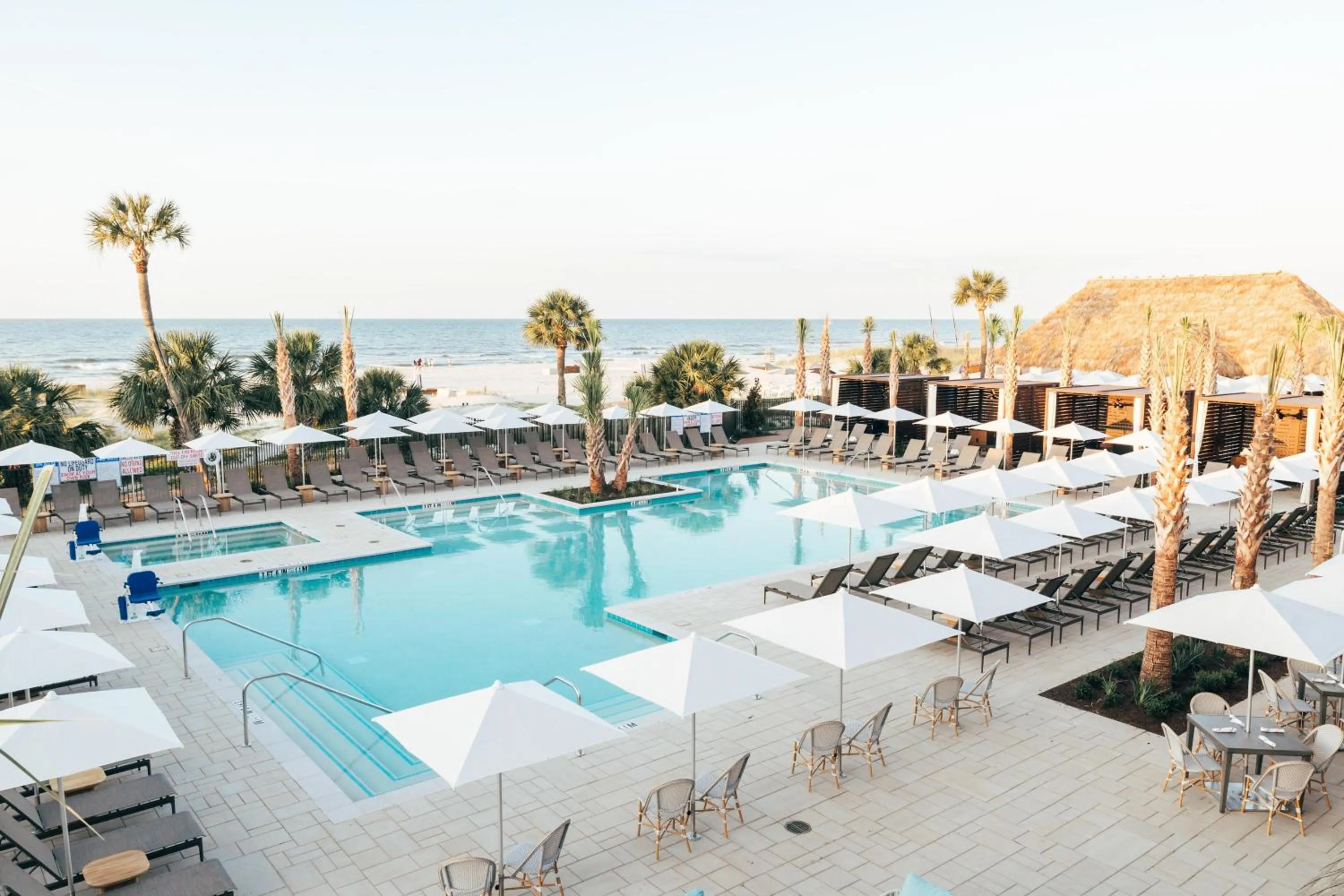 Pool view in Beach House Resort Hilton Head Island