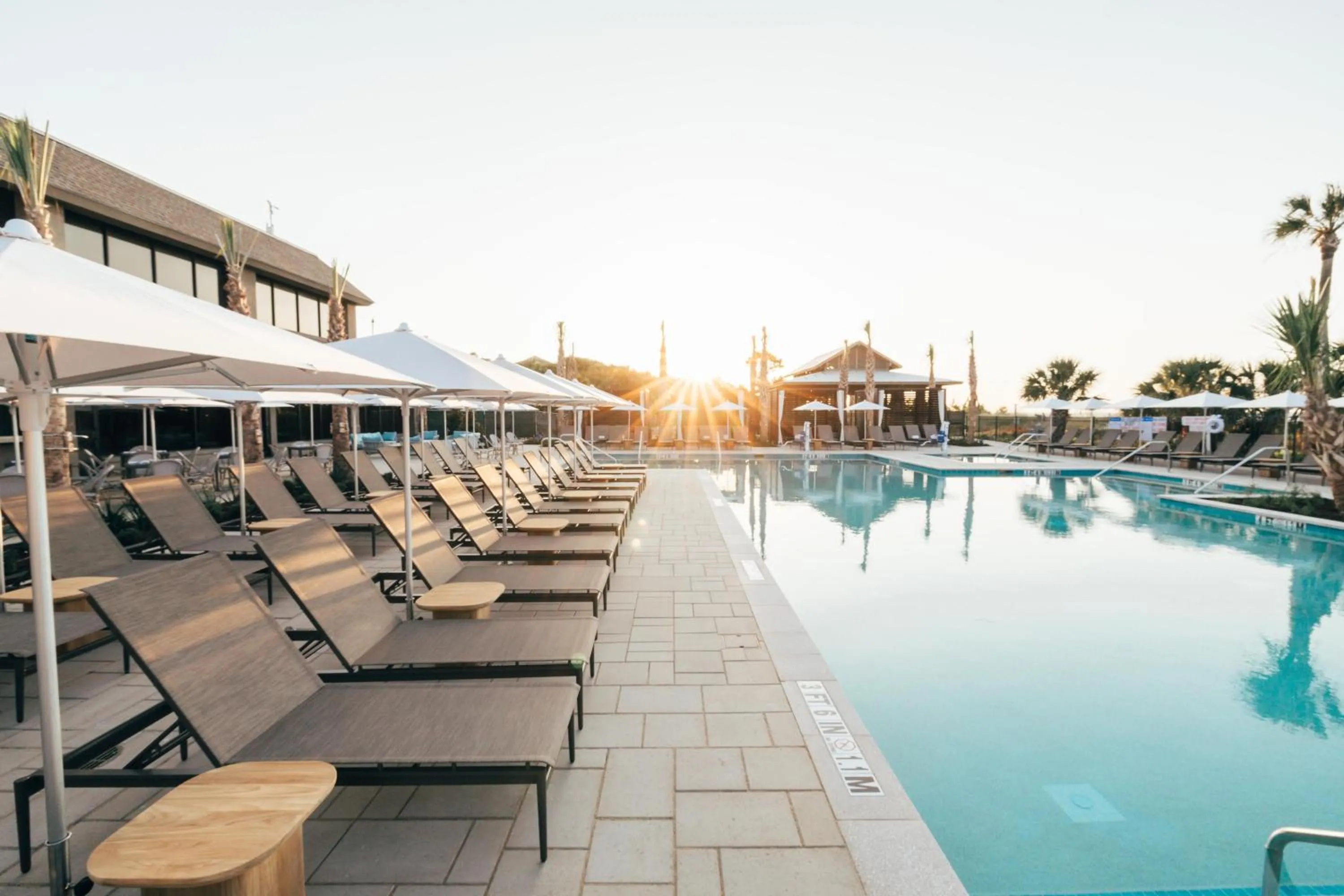 Pool view in Beach House Resort Hilton Head Island