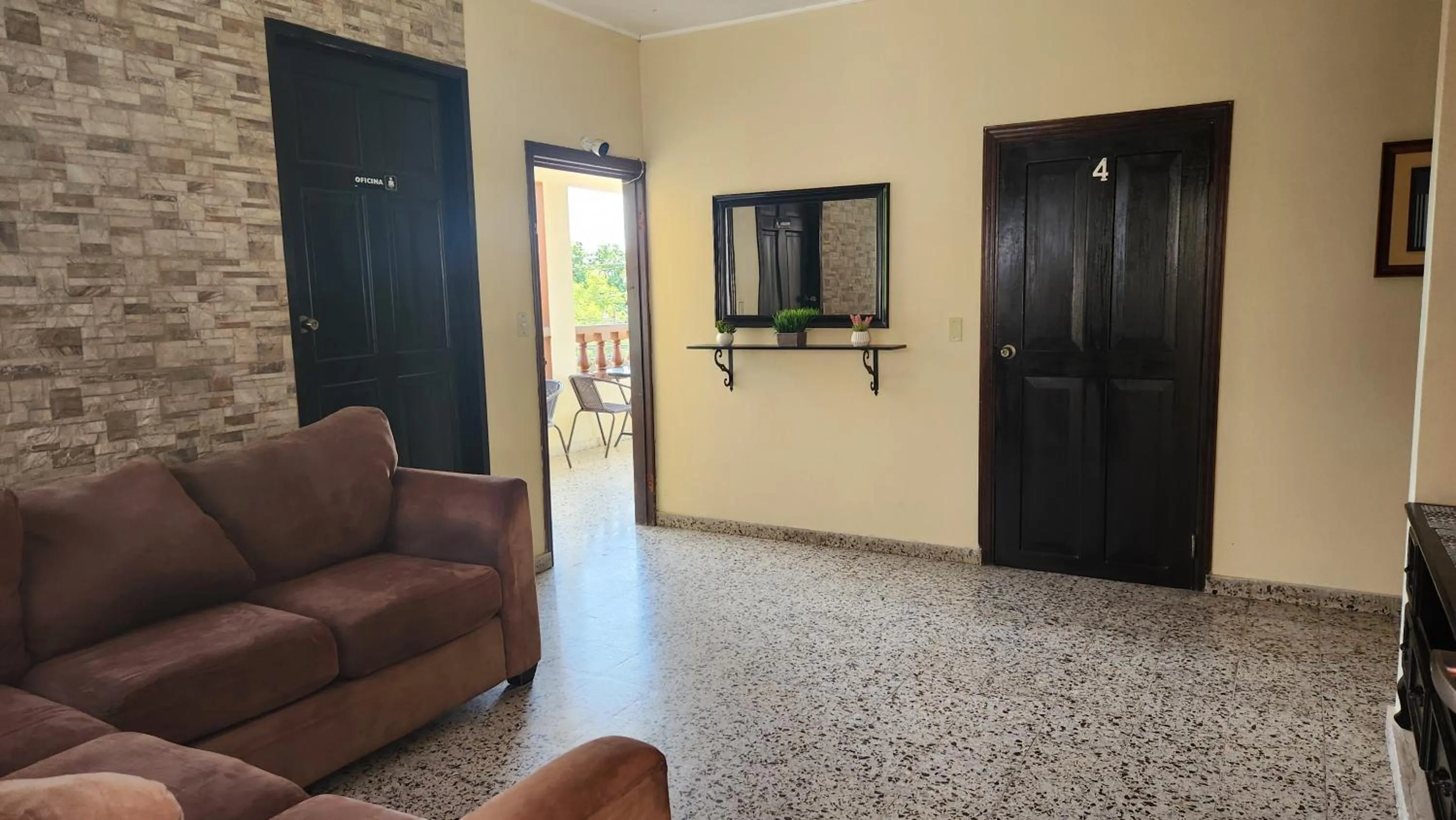 Living room in Casa Altamira