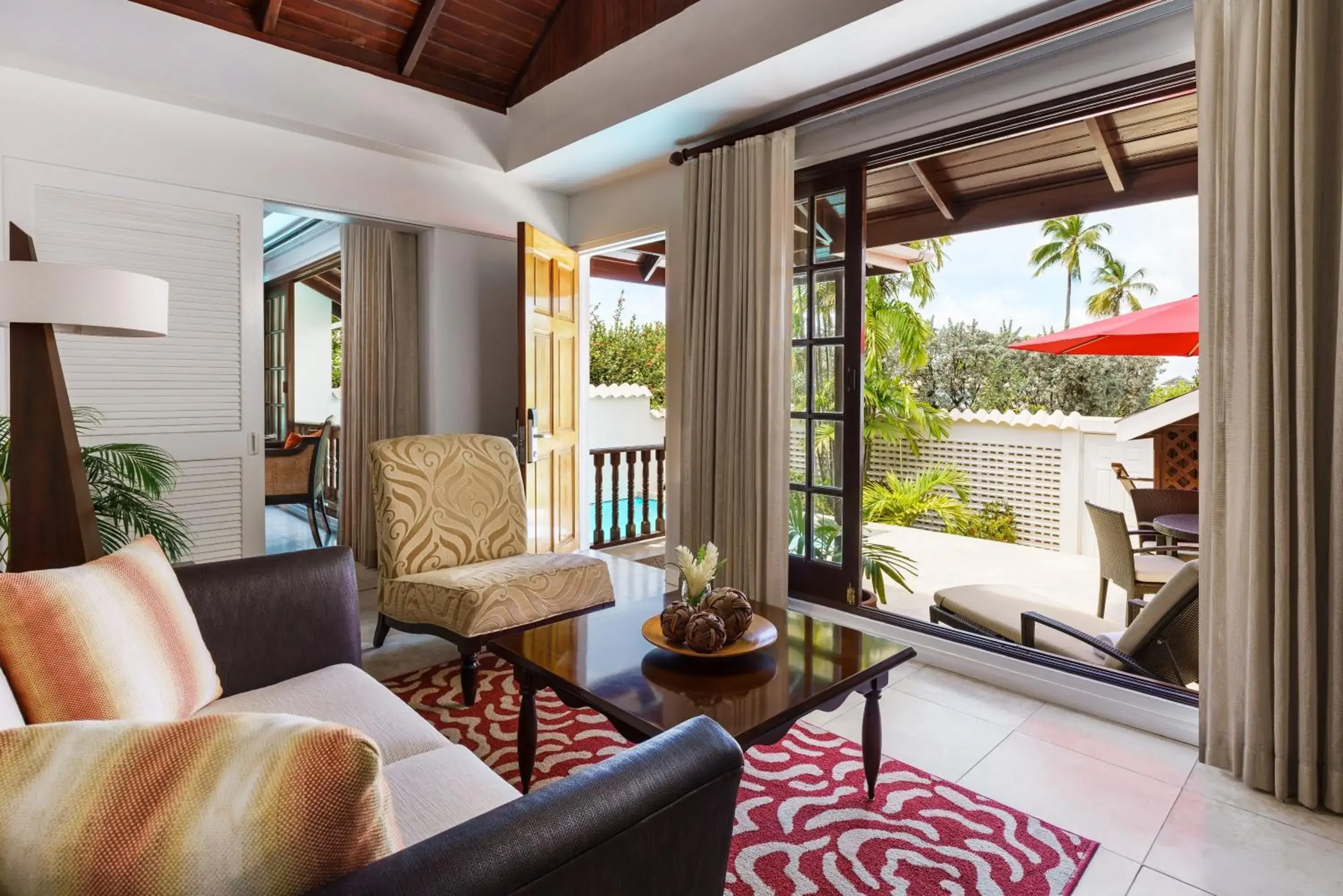 Living room in Spice Island Beach Resort Living room in Spice Island Beach Resort