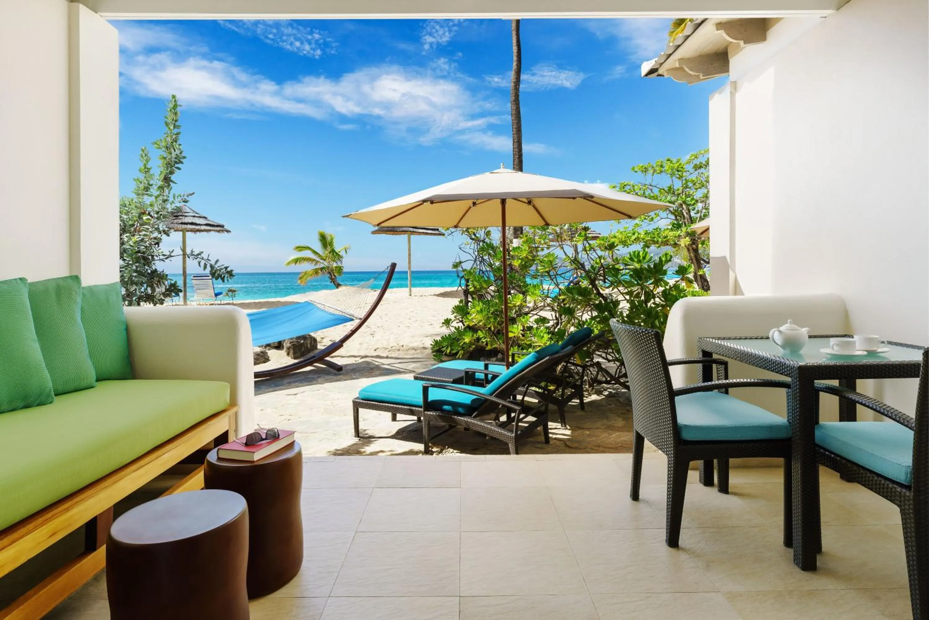 Patio in Spice Island Beach Resort