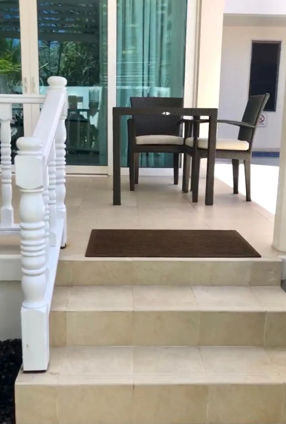 Patio in Spice Island Beach Resort