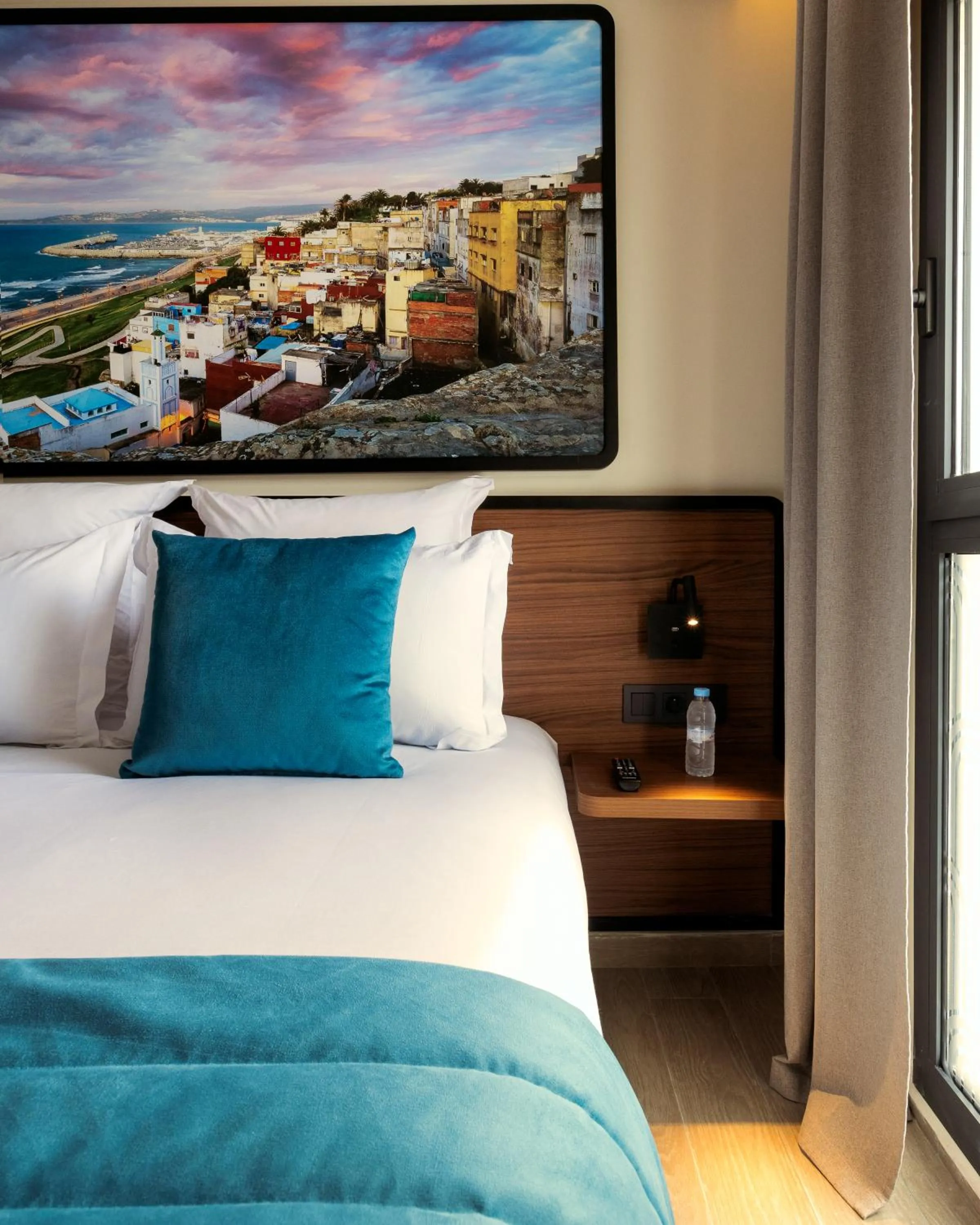 Decorative detail, Bed in MIA Urban Detroit Tanger