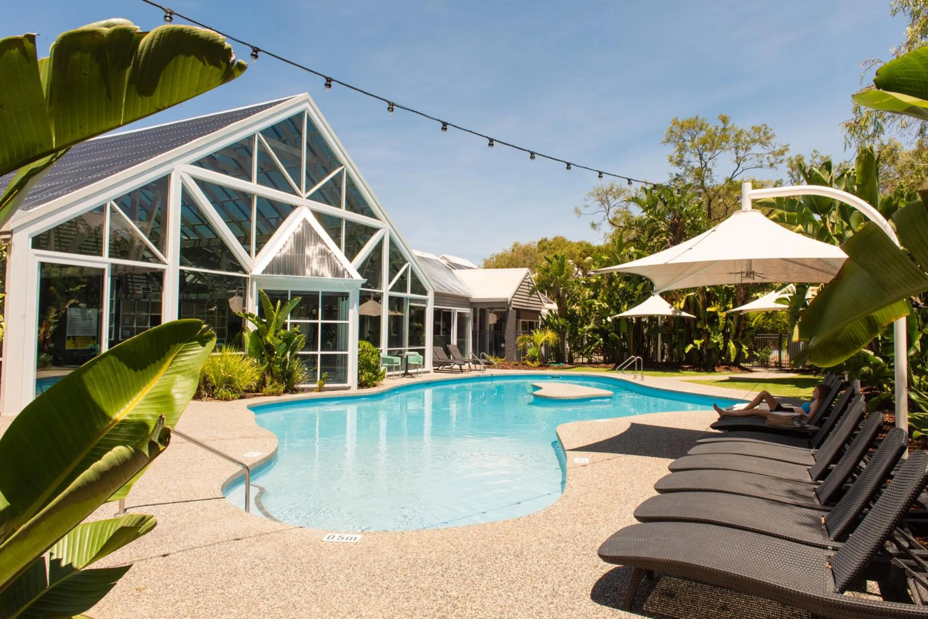 Swimming pool in Broadwater Resort WA Tourism Awards 2025 Gold Winner