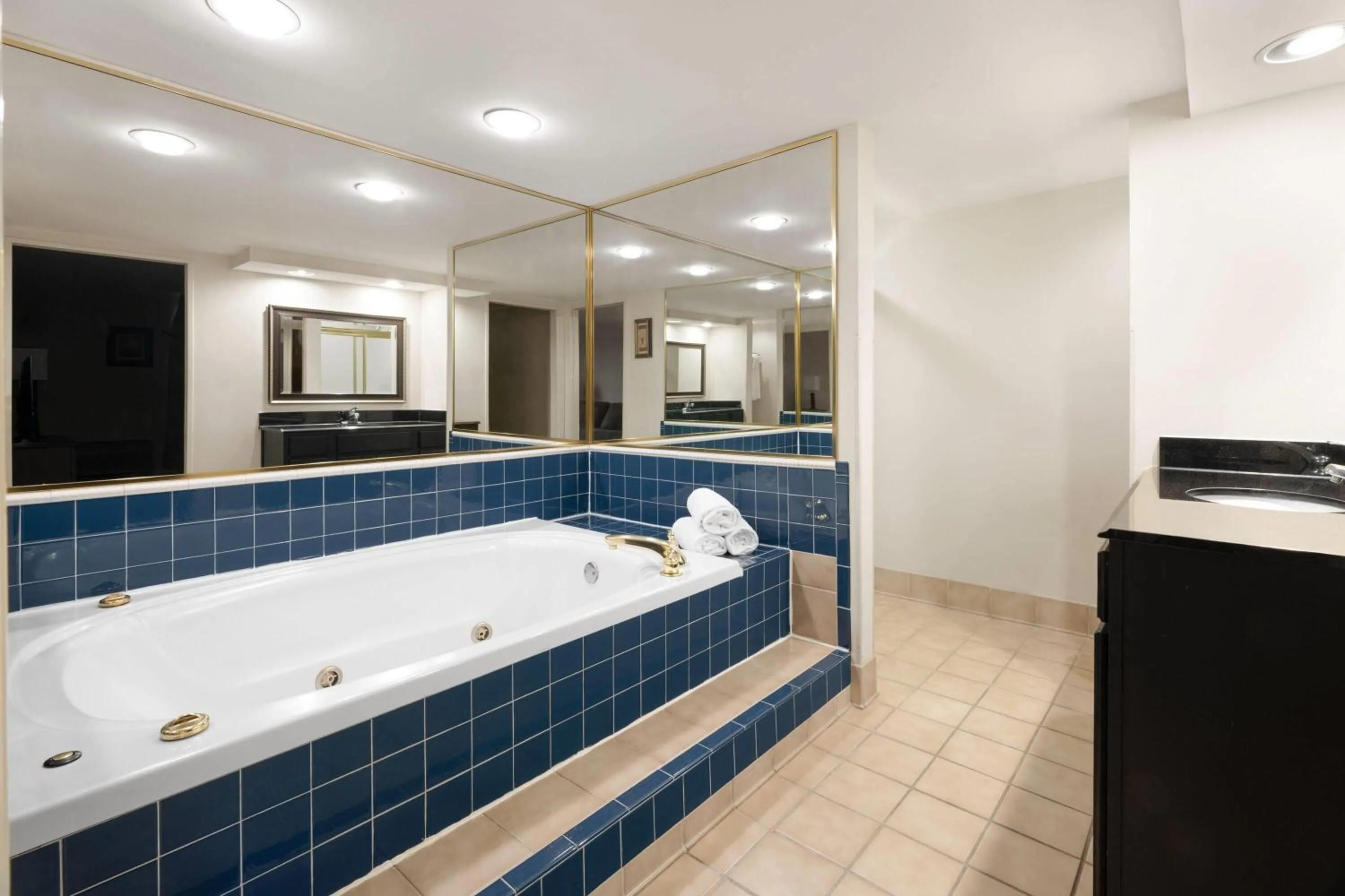 Bathroom in Village Inn Clemmons-Winston Salem, Trademark by Wyndham