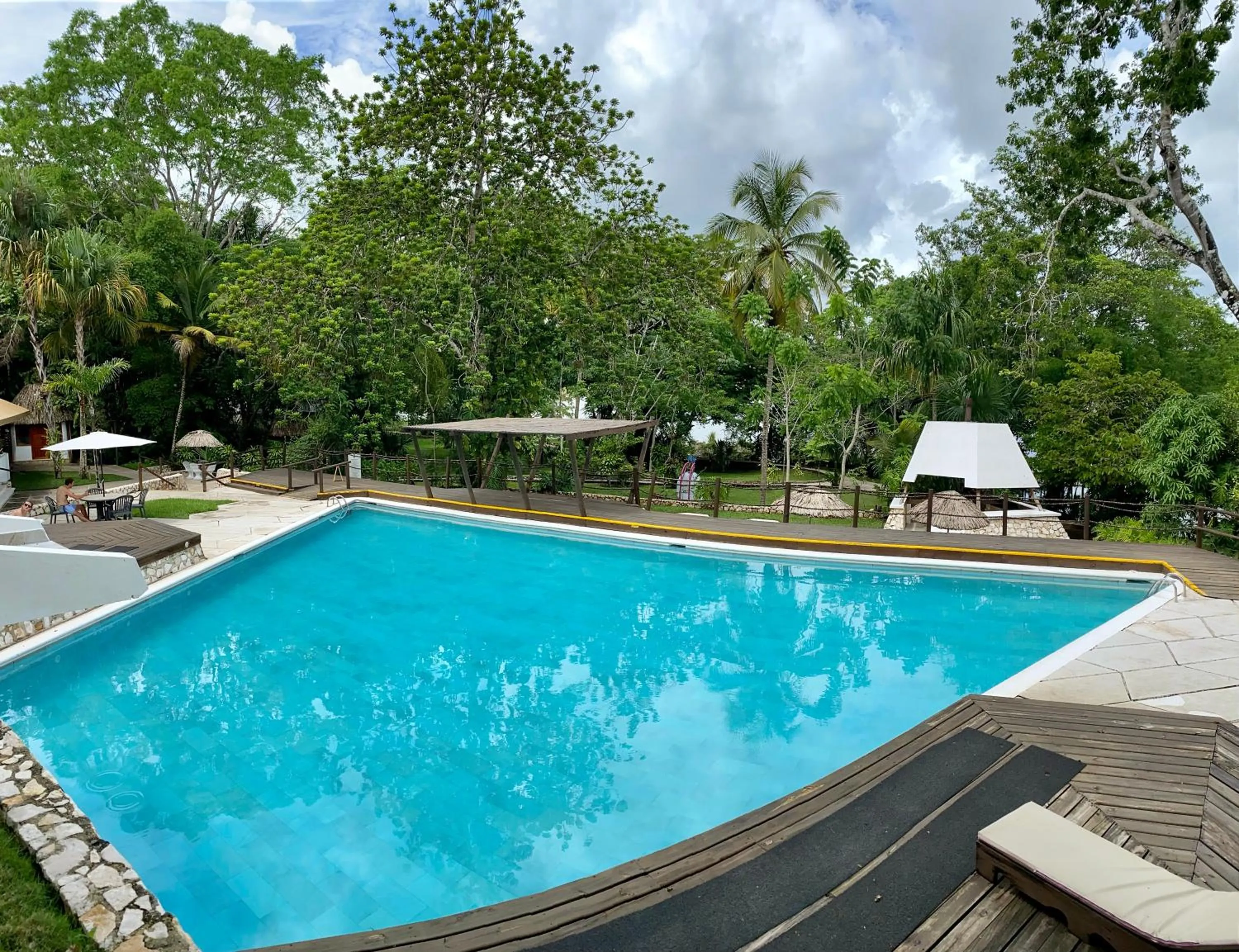 Pool view in Villa Maya