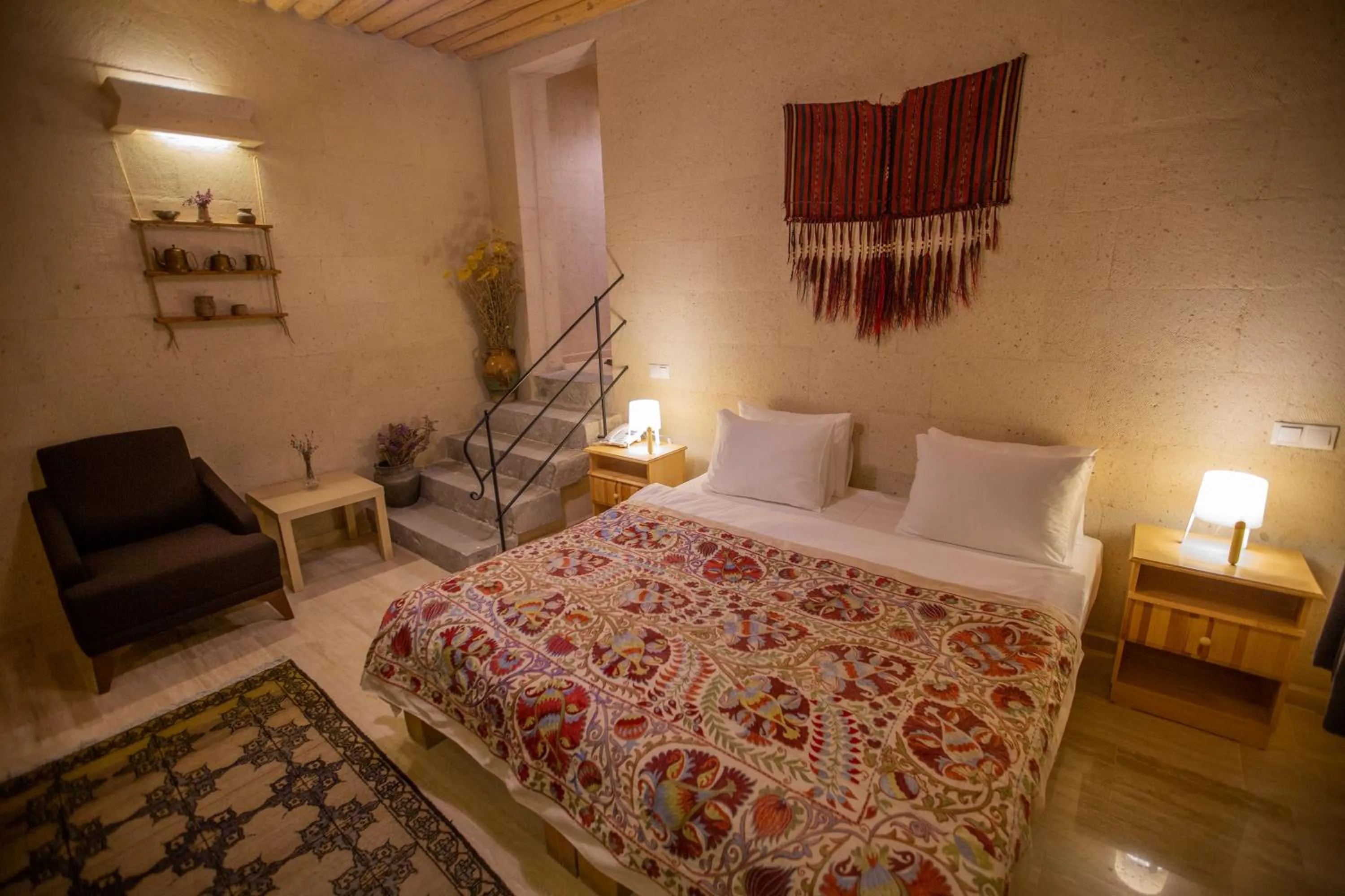 Bedroom, Bed in Maze Of Cappadocia Hotel