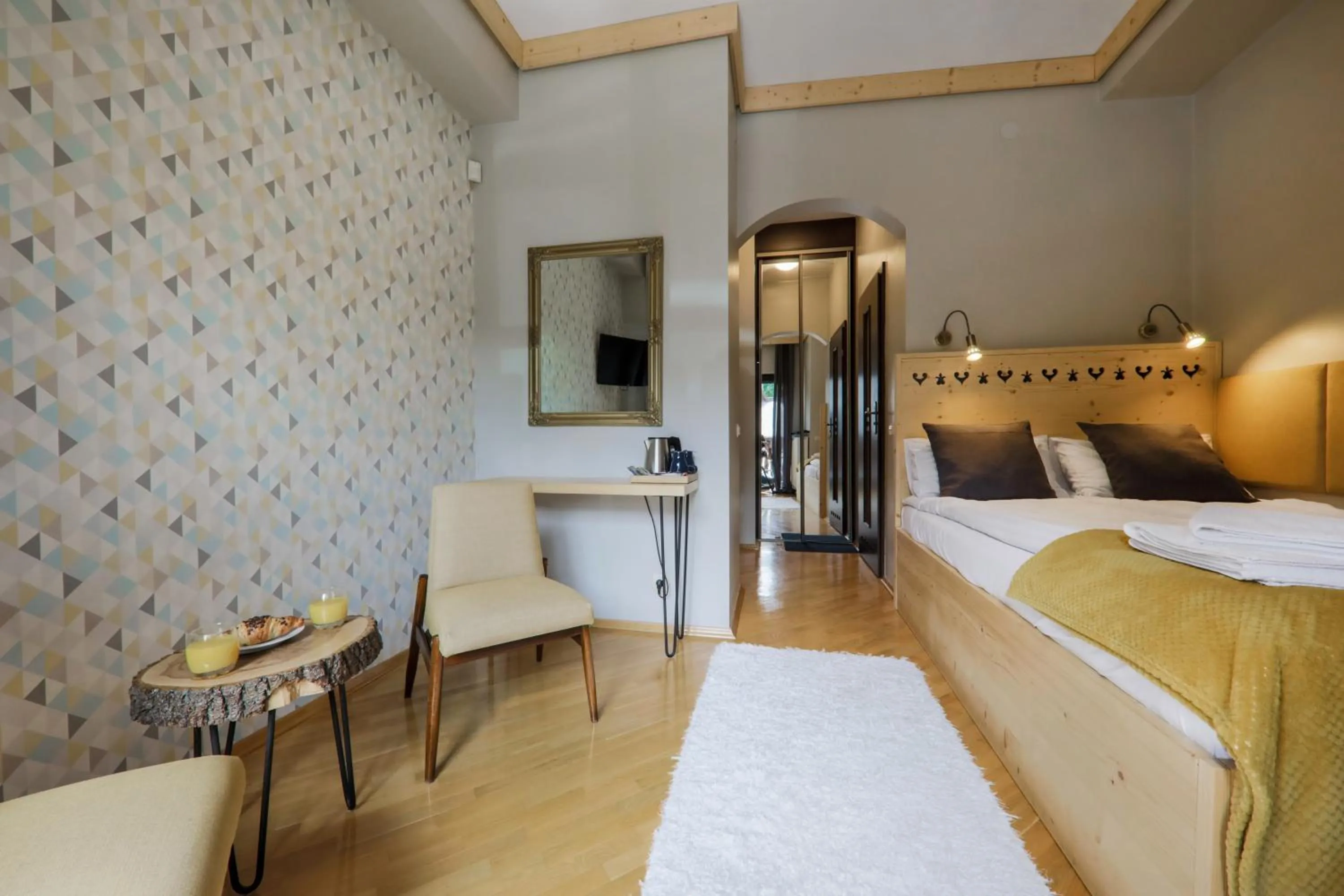 Bed in Willa Mecenasówka