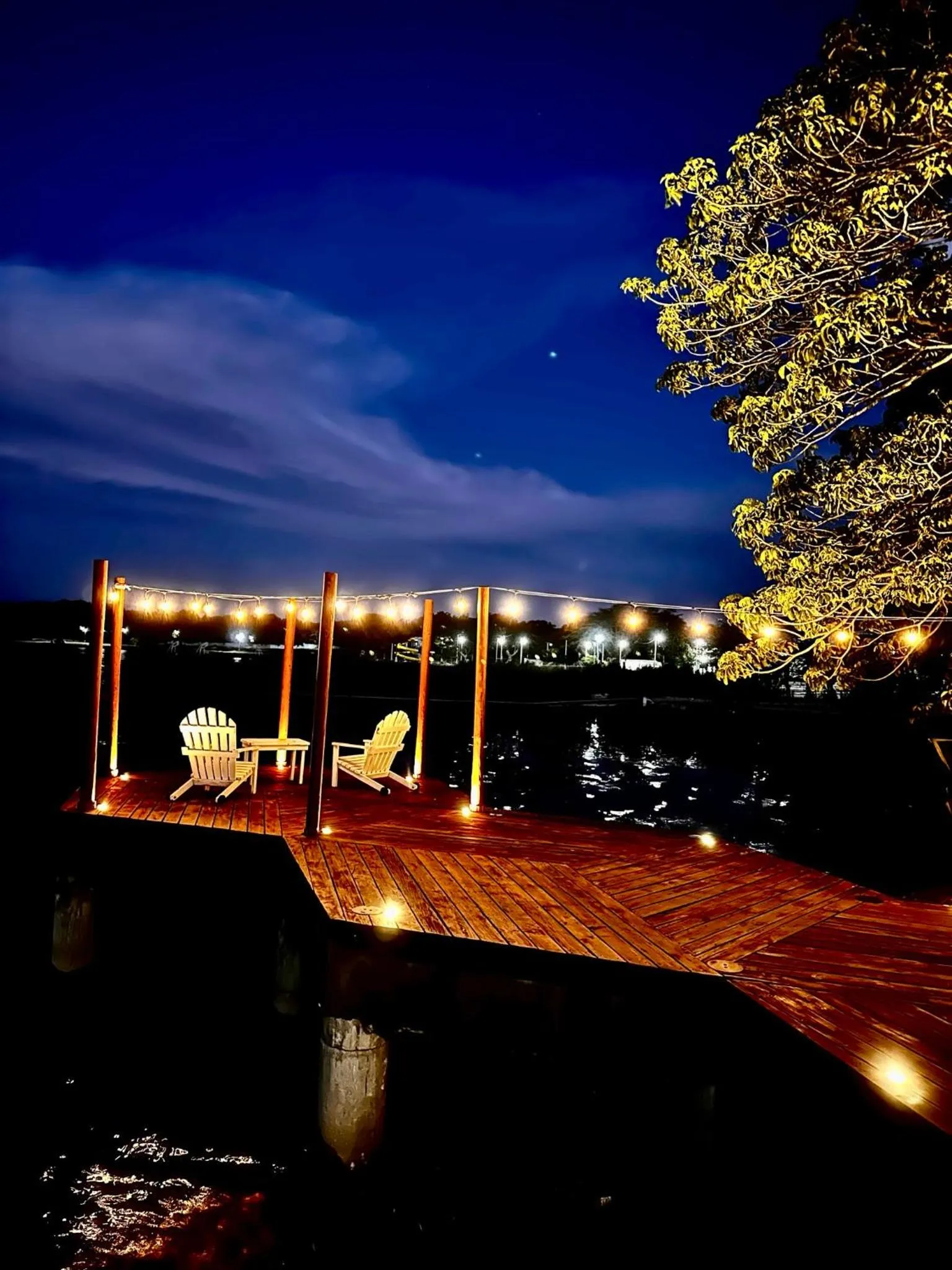 Lake view in Hotel Maya Internacional