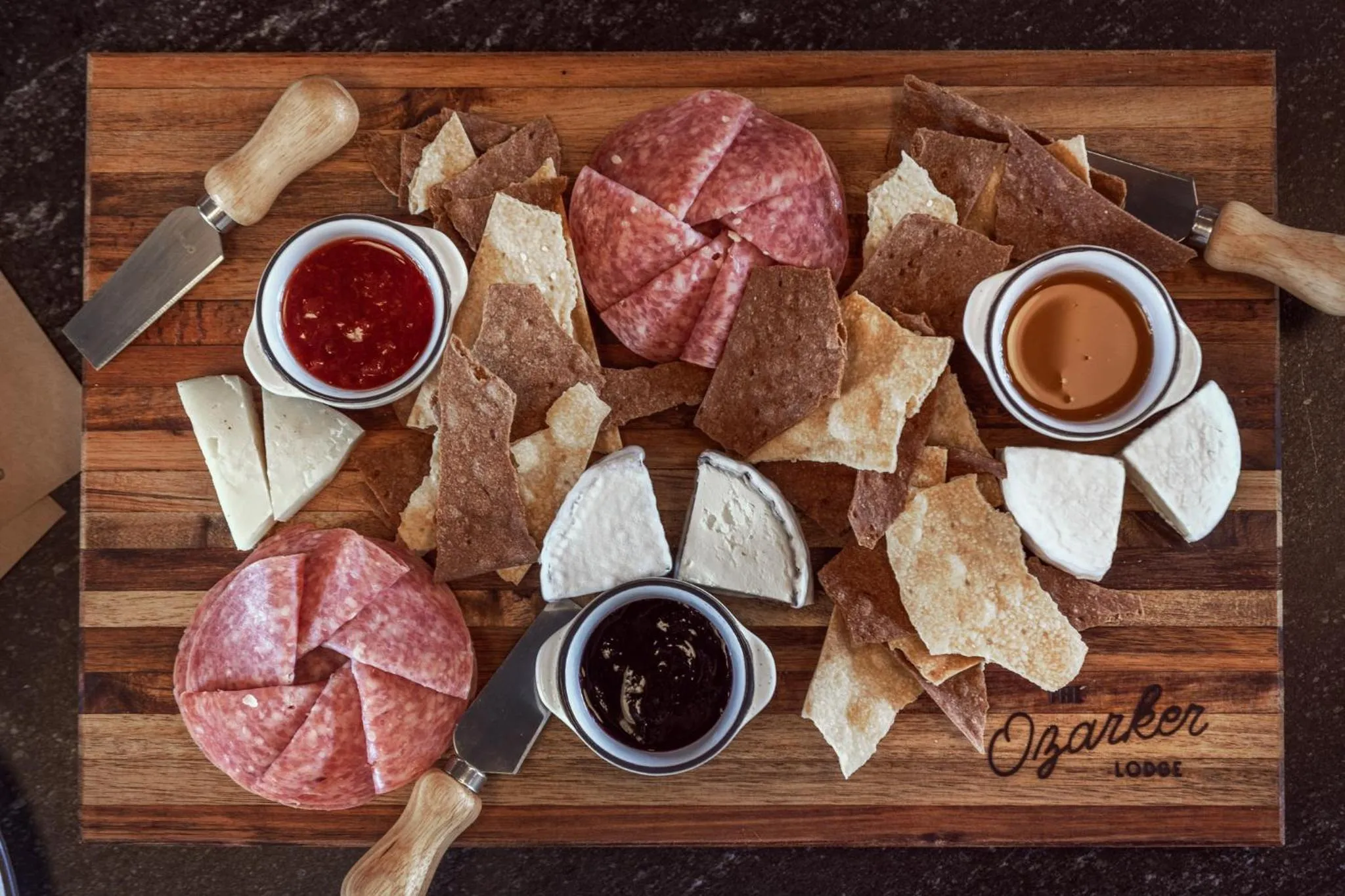 Food and drinks in The Ozarker Lodge